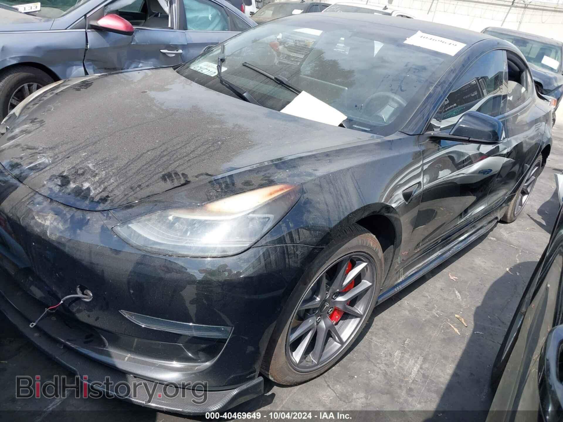 2023 TESLA MODEL 3 - VIN: 5YJ3E1EA5PF558833 - Фото 2