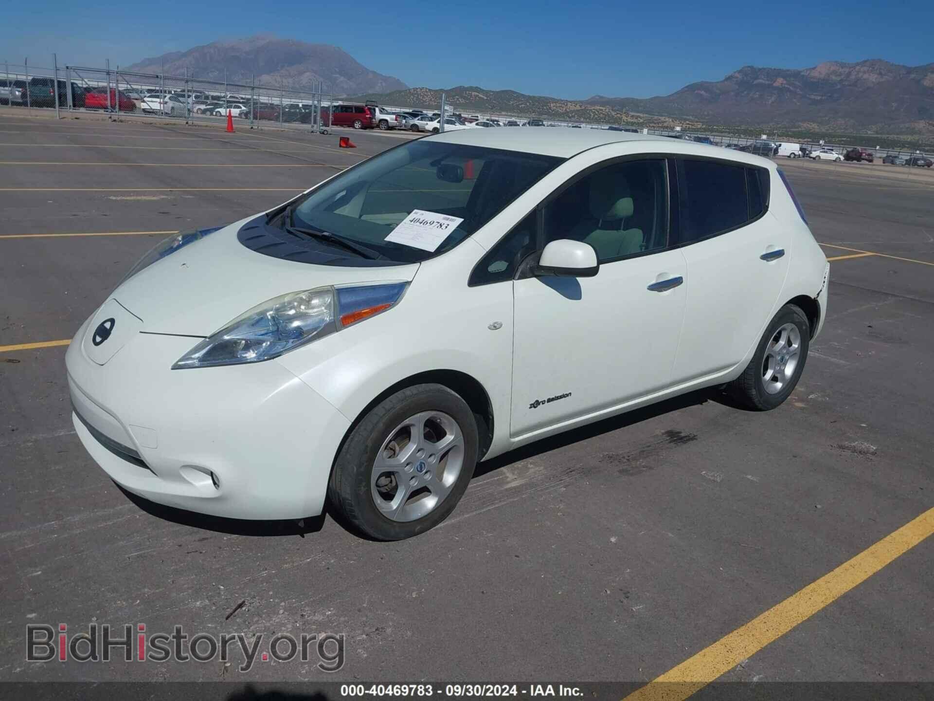 2012 NISSAN LEAF - VIN: JN1AZ0CPXCT025478 - Фото 2