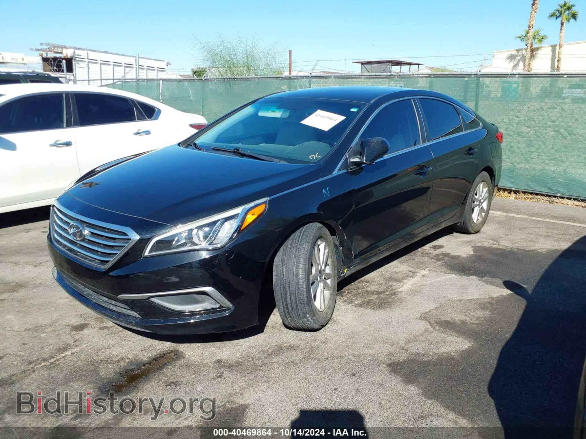 2017 HYUNDAI SONATA - VIN: 5NPE24AF6HH455315 - Фото 4