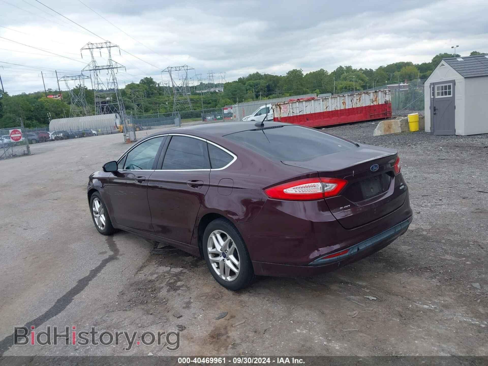 2013 FORD FUSION - VIN: 3FA6P0HR4DR274872 - Фото 3