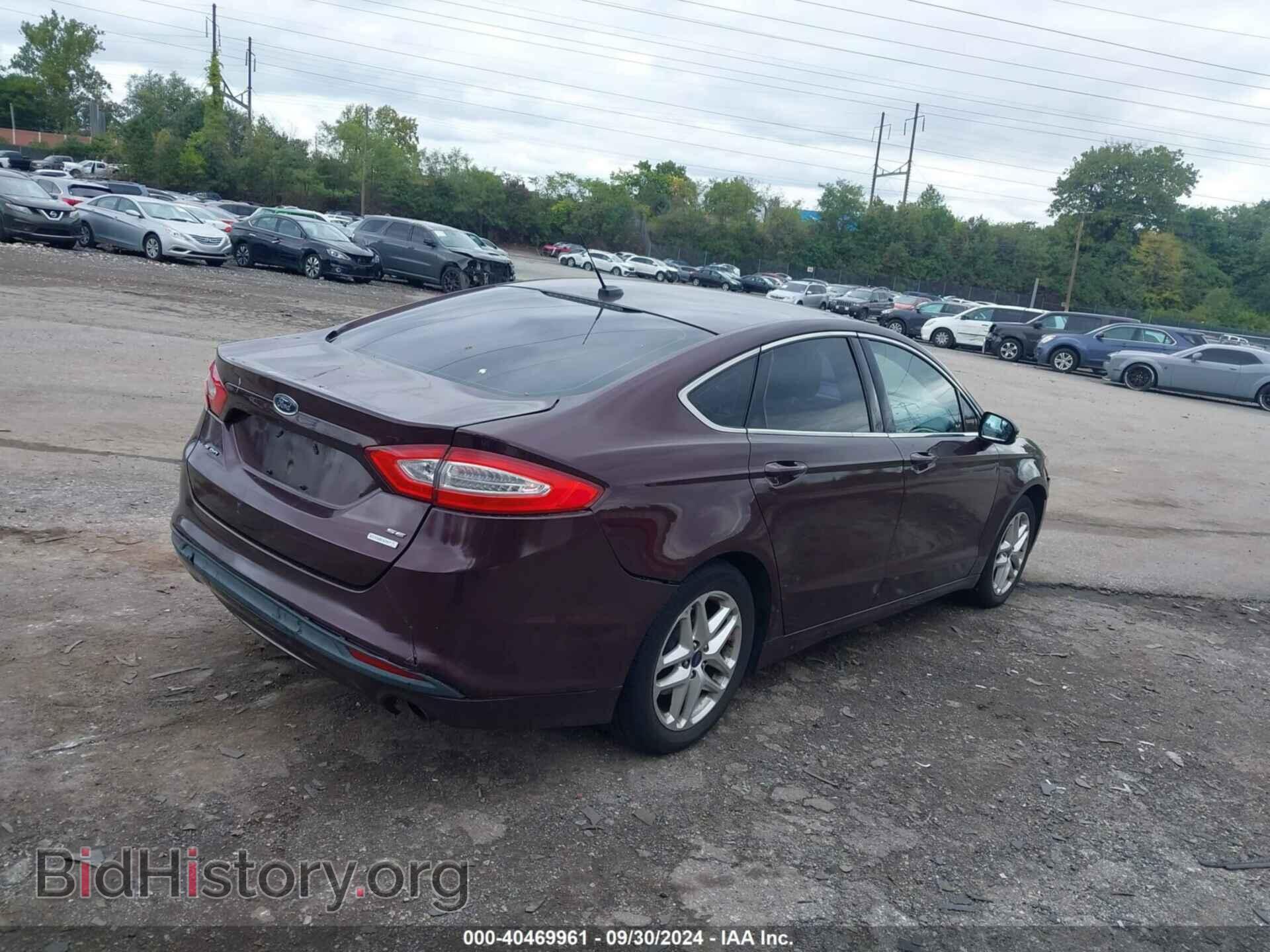 2013 FORD FUSION - VIN: 3FA6P0HR4DR274872 - Фото 4
