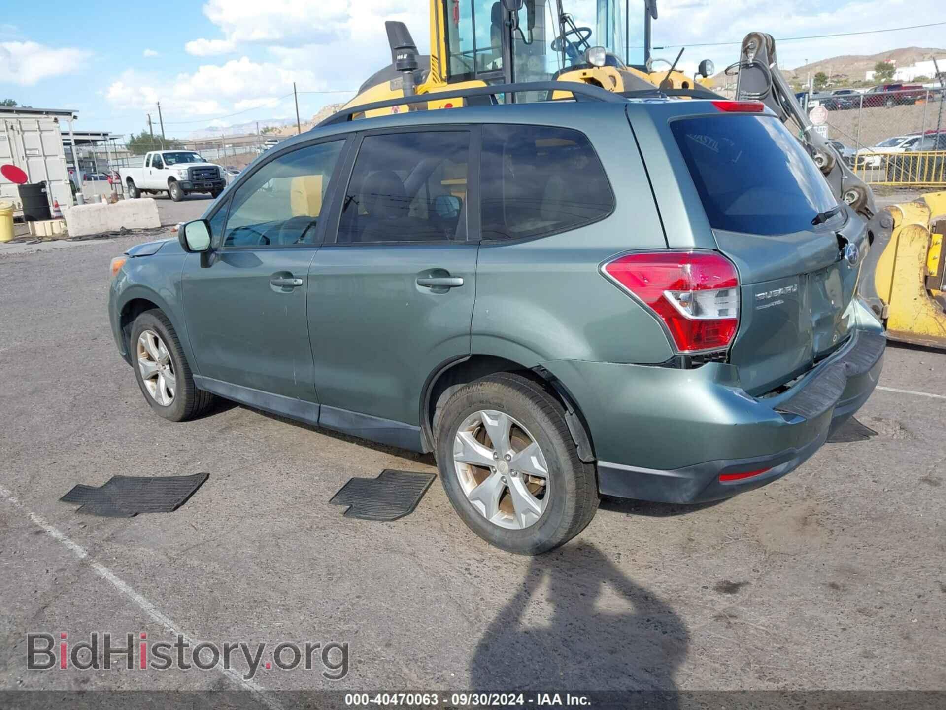 2014 SUBARU FORESTER - VIN: JF2SJAGC6EH497559 - Фото 3