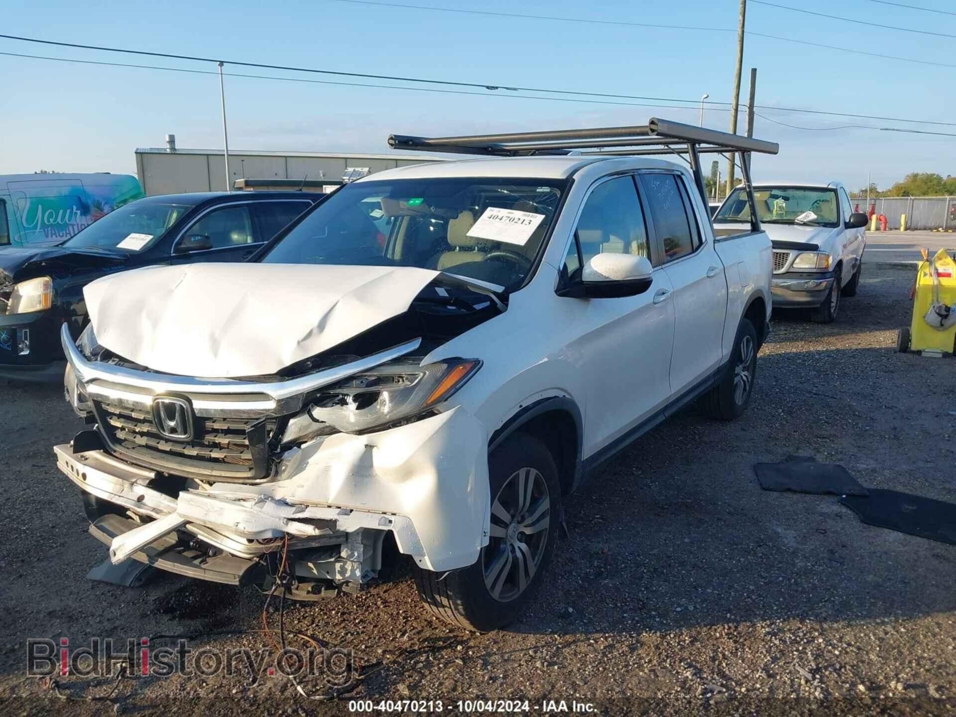 2017 HONDA RIDGELINE - VIN: 5FPYK3F46HB019911 - Фото 2