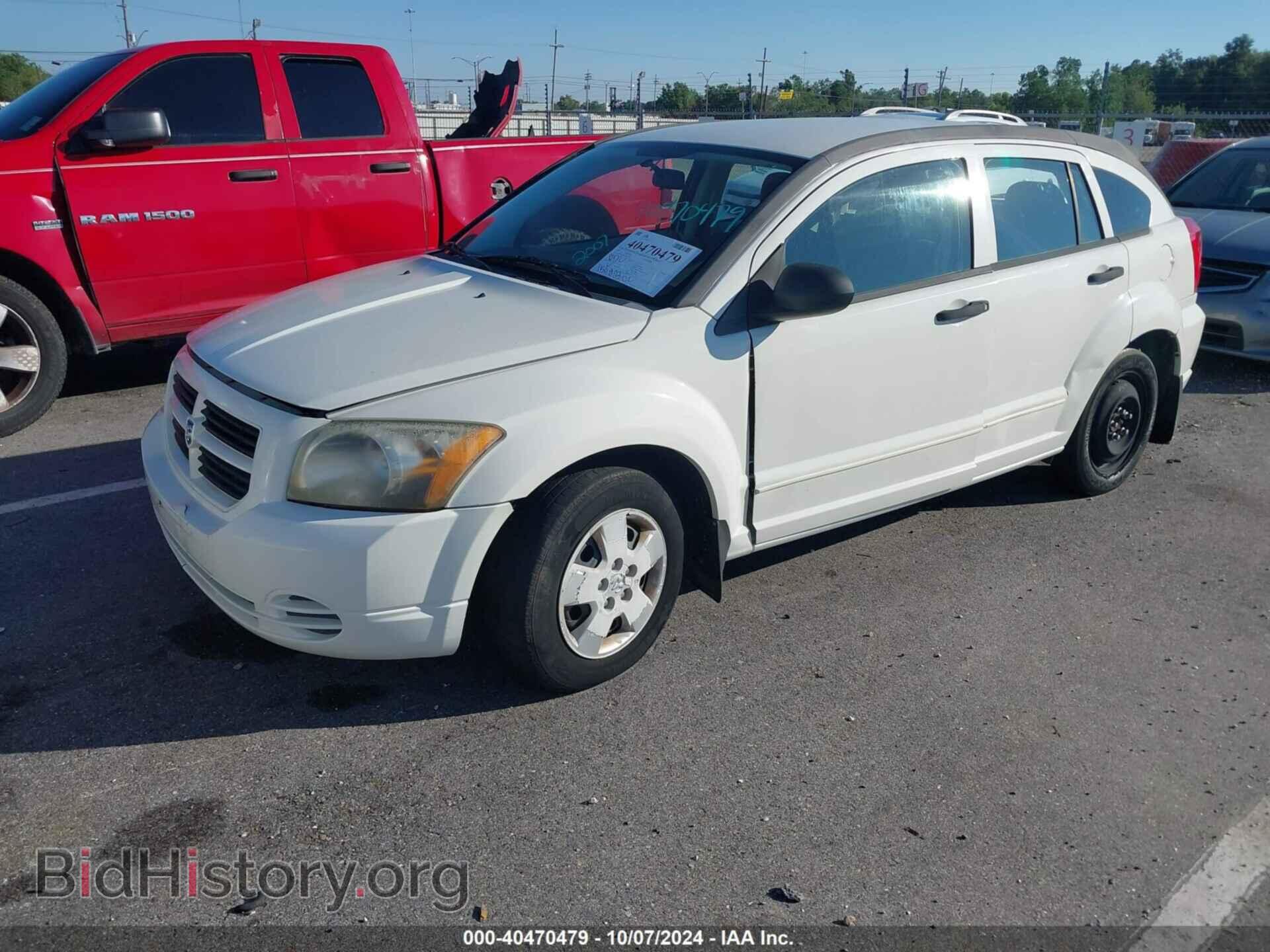 2007 DODGE CALIBER - VIN: 1B3HB28BX7D281632 - Фото 2