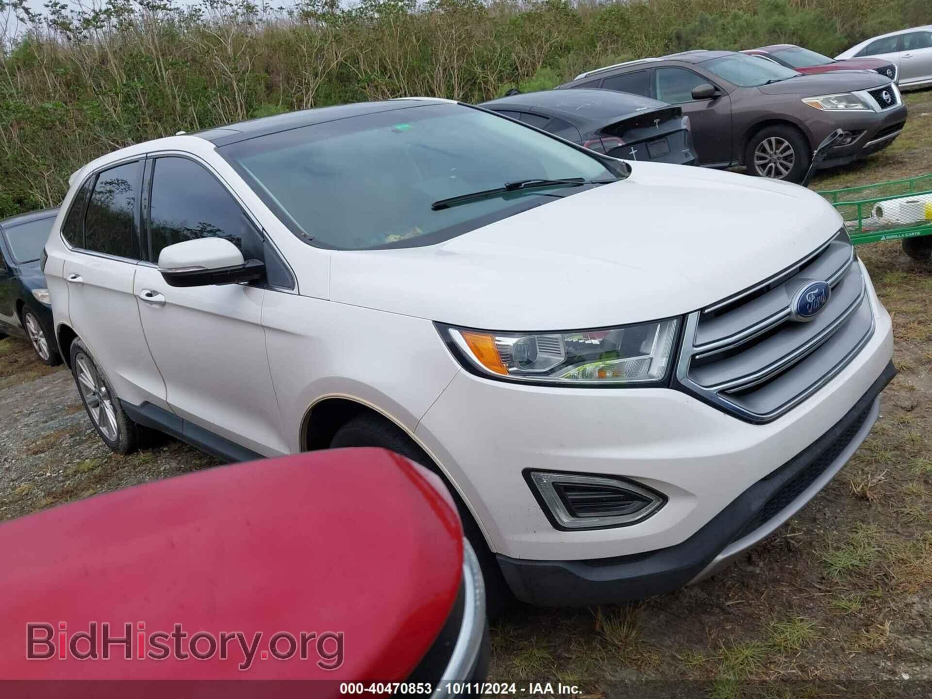 Фотография 2FMPK3K82HBB50971 - FORD EDGE 2017