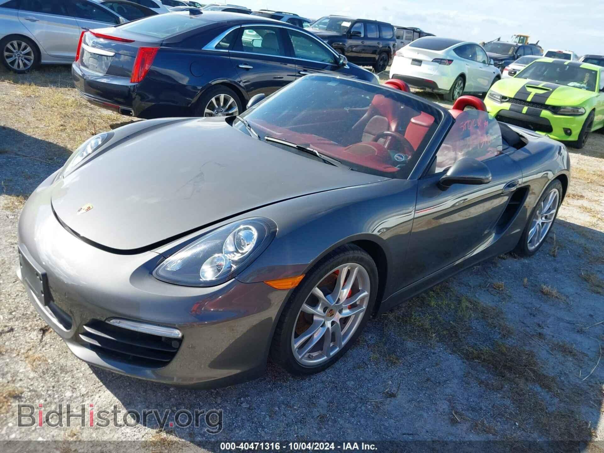 2013 PORSCHE BOXSTER - VIN: WP0CB2A85DS133838 - Фото 2