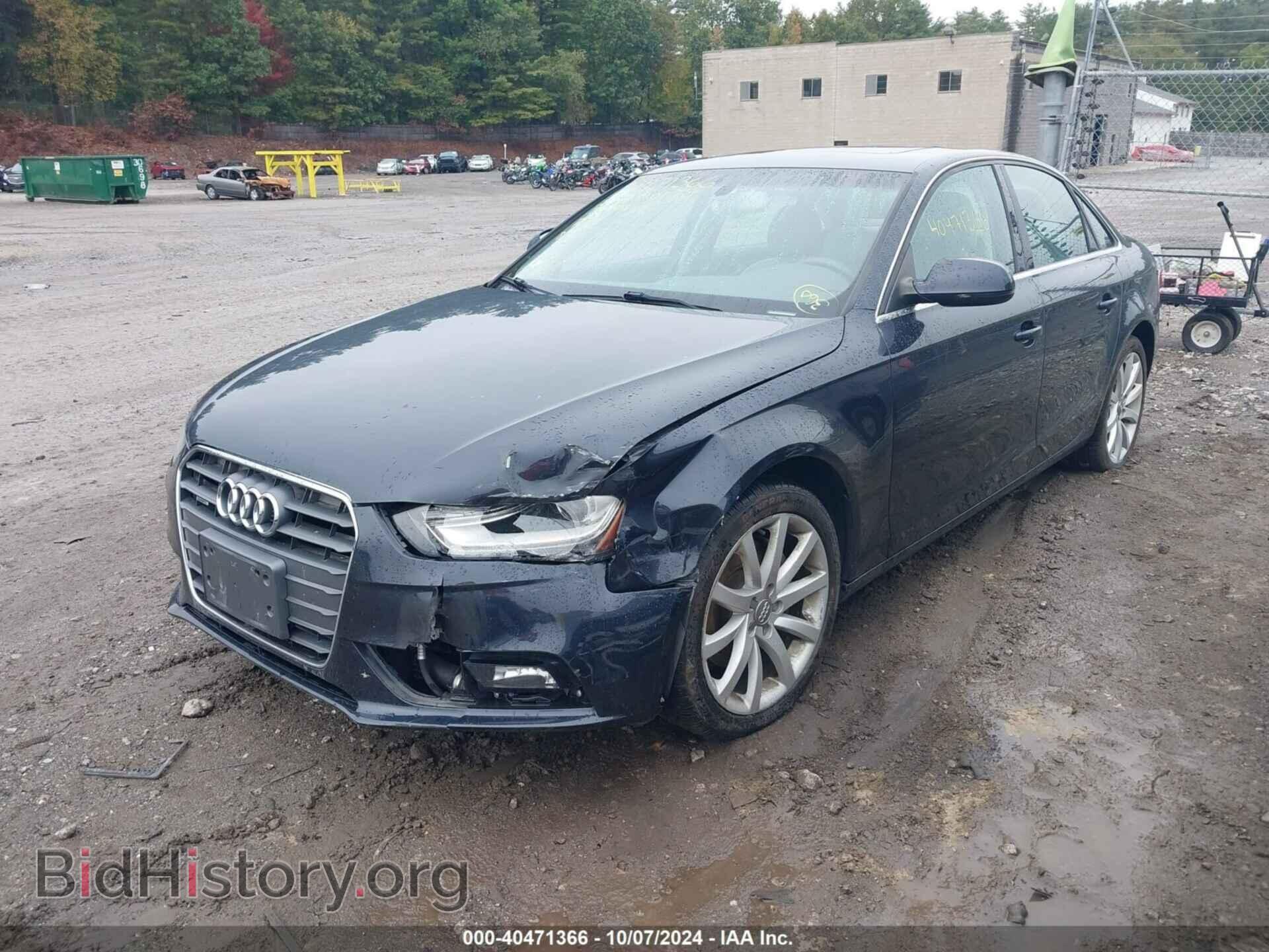 2013 AUDI A4 - VIN: WAUFFBFL0DN043197 - Photo 2