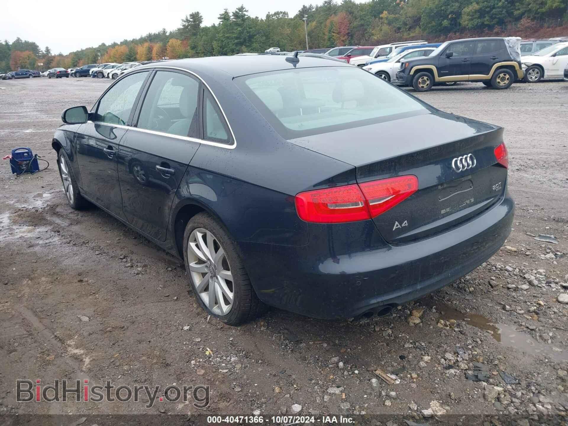 2013 AUDI A4 - VIN: WAUFFBFL0DN043197 - Photo 3