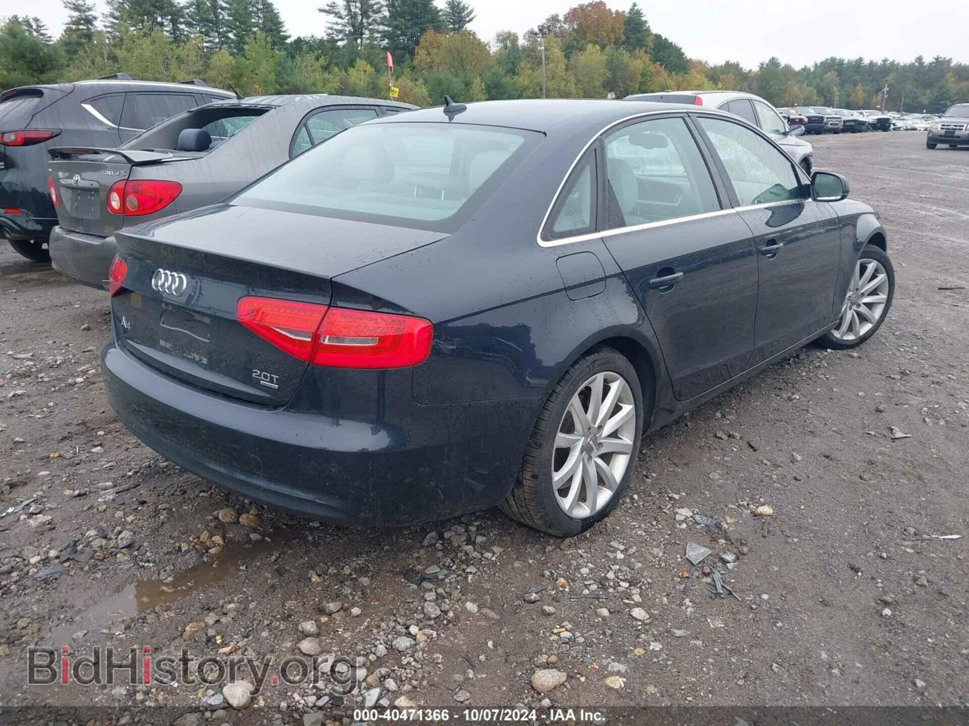 2013 AUDI A4 - VIN: WAUFFBFL0DN043197 - Photo 4