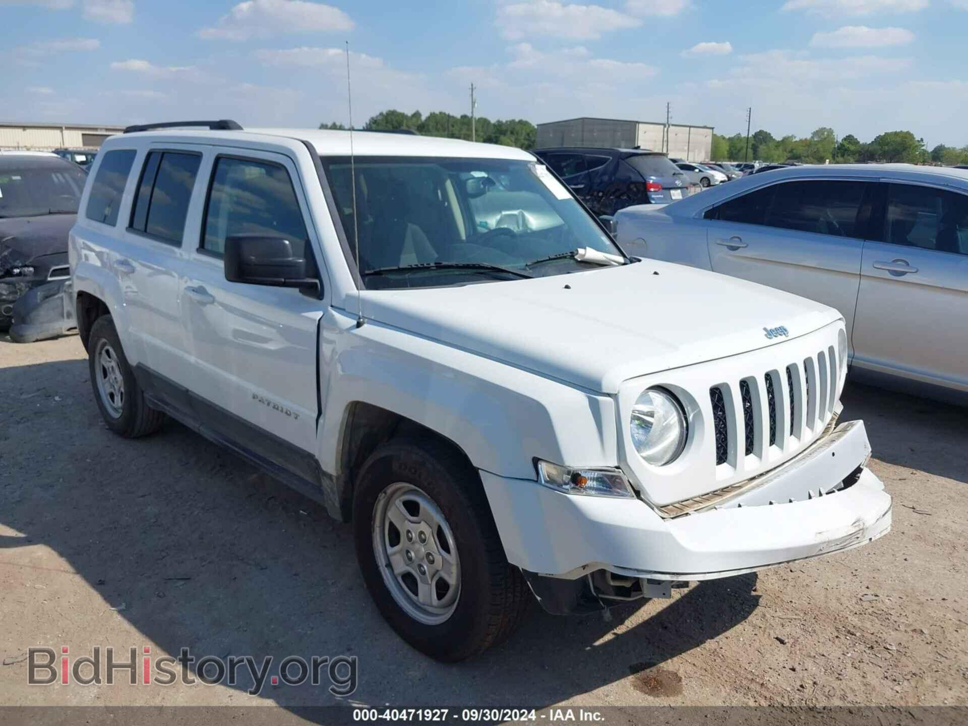 Photo 1C4NJPBAXGD676802 - JEEP PATRIOT 2016