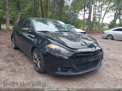 2013 Dodge DART SXT, black — VIN 1C3CDFBA6DD340170, IAAI