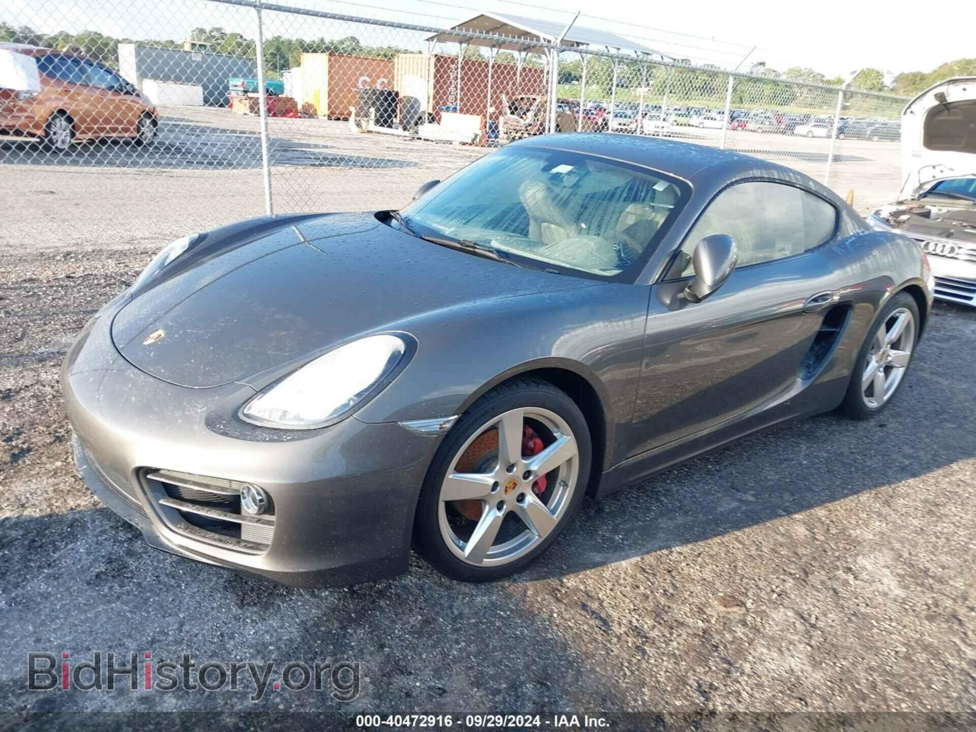 2014 PORSCHE CAYMAN - VIN: WP0AA2A84EK173338 - Фото 2