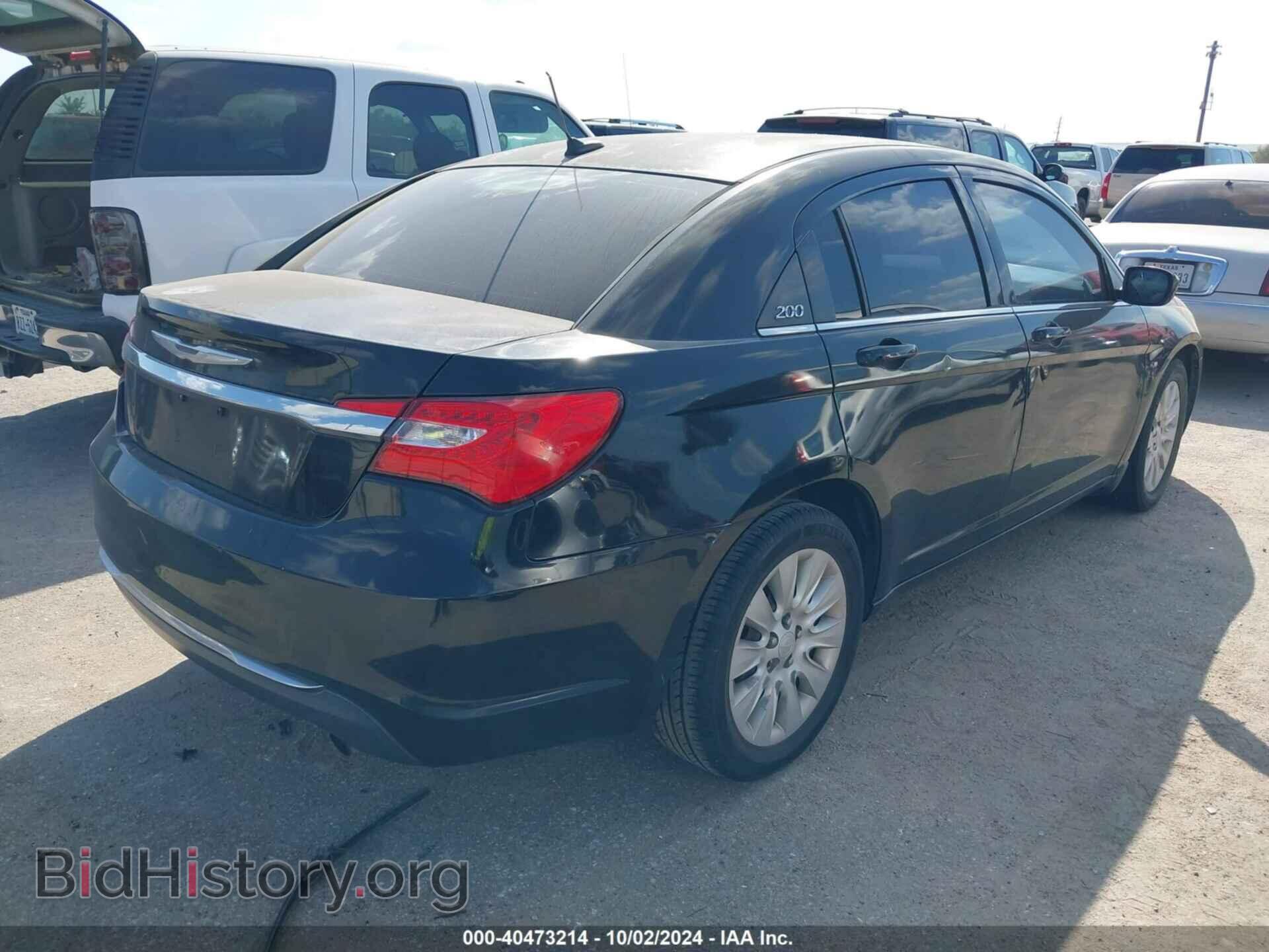 2013 CHRYSLER 200 - VIN: 1C3CCBAB1DN641476 - Фото 4