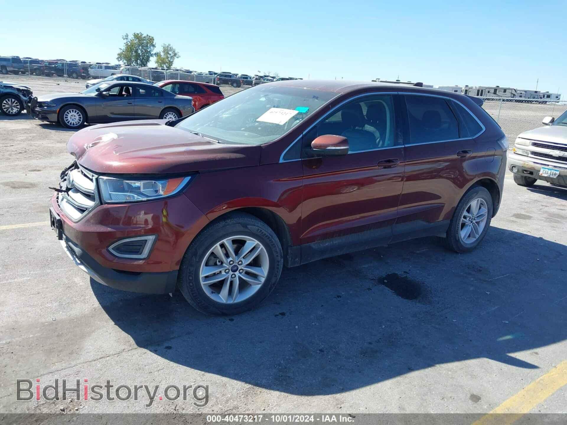 2015 FORD EDGE - VIN: 2FMPK3J98FBB00471 - Фото 2