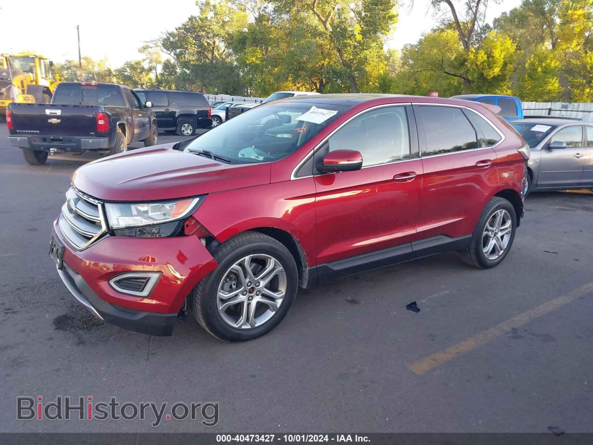 2016 FORD EDGE - VIN: 2FMPK4K97GBB88838 - Фото 2