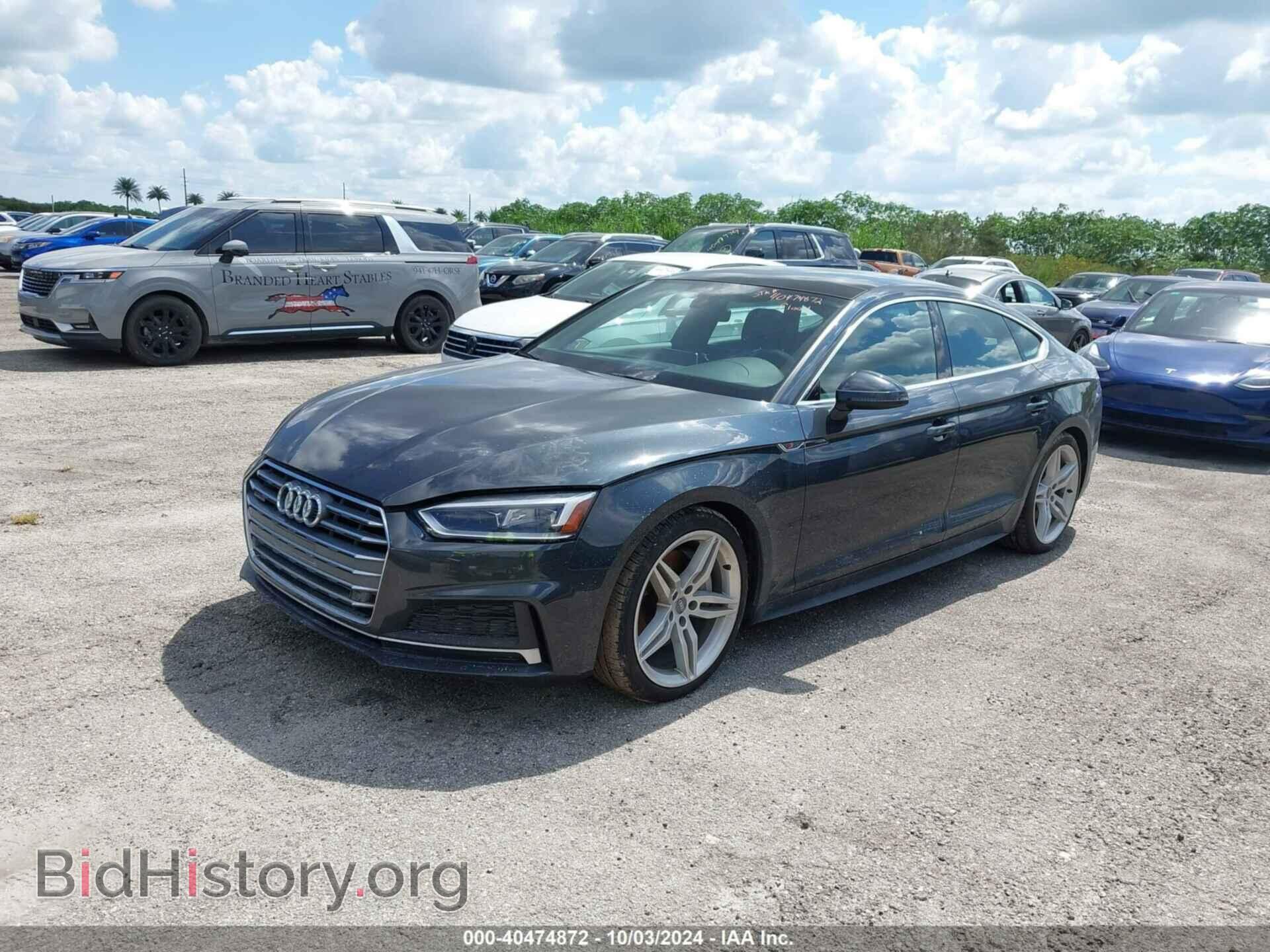 2018 AUDI A5 - VIN: WAUENCF59JA131142 - Фото 2