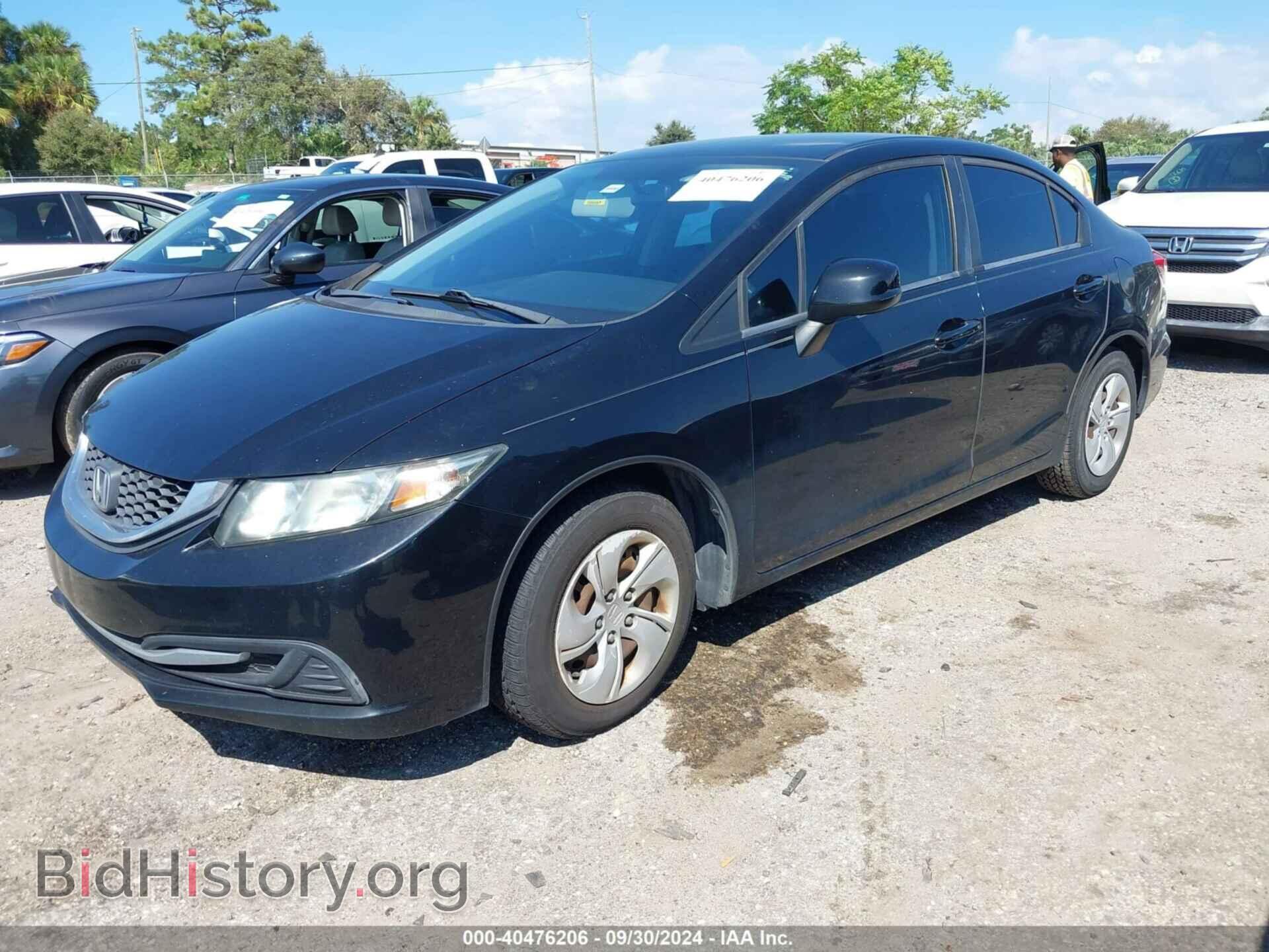 2013 HONDA CIVIC - VIN: 19XFB2F59DE010493 - Фото 2
