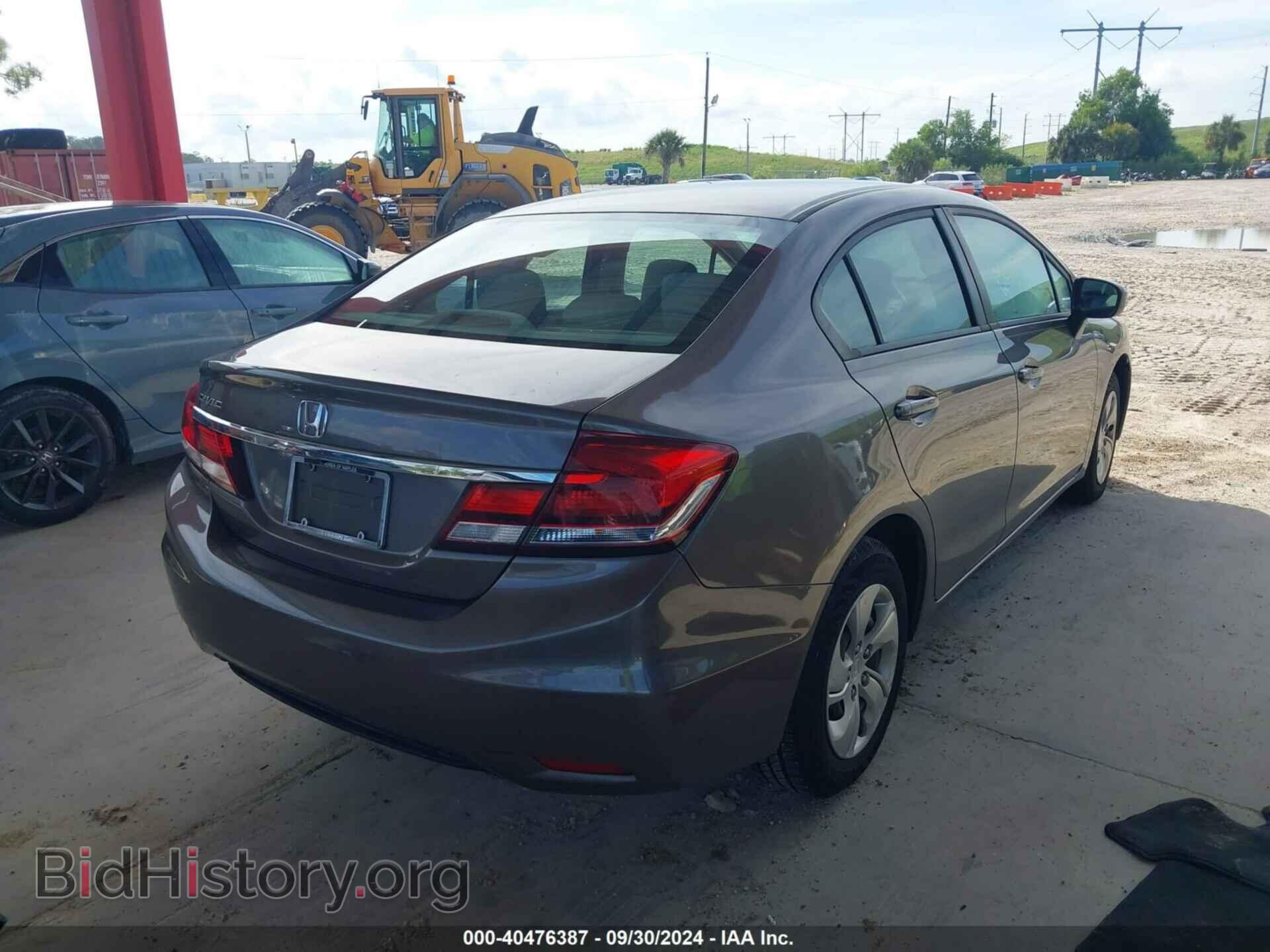 2015 HONDA CIVIC - VIN: 19XFB2F57FE096325 - Фото 4