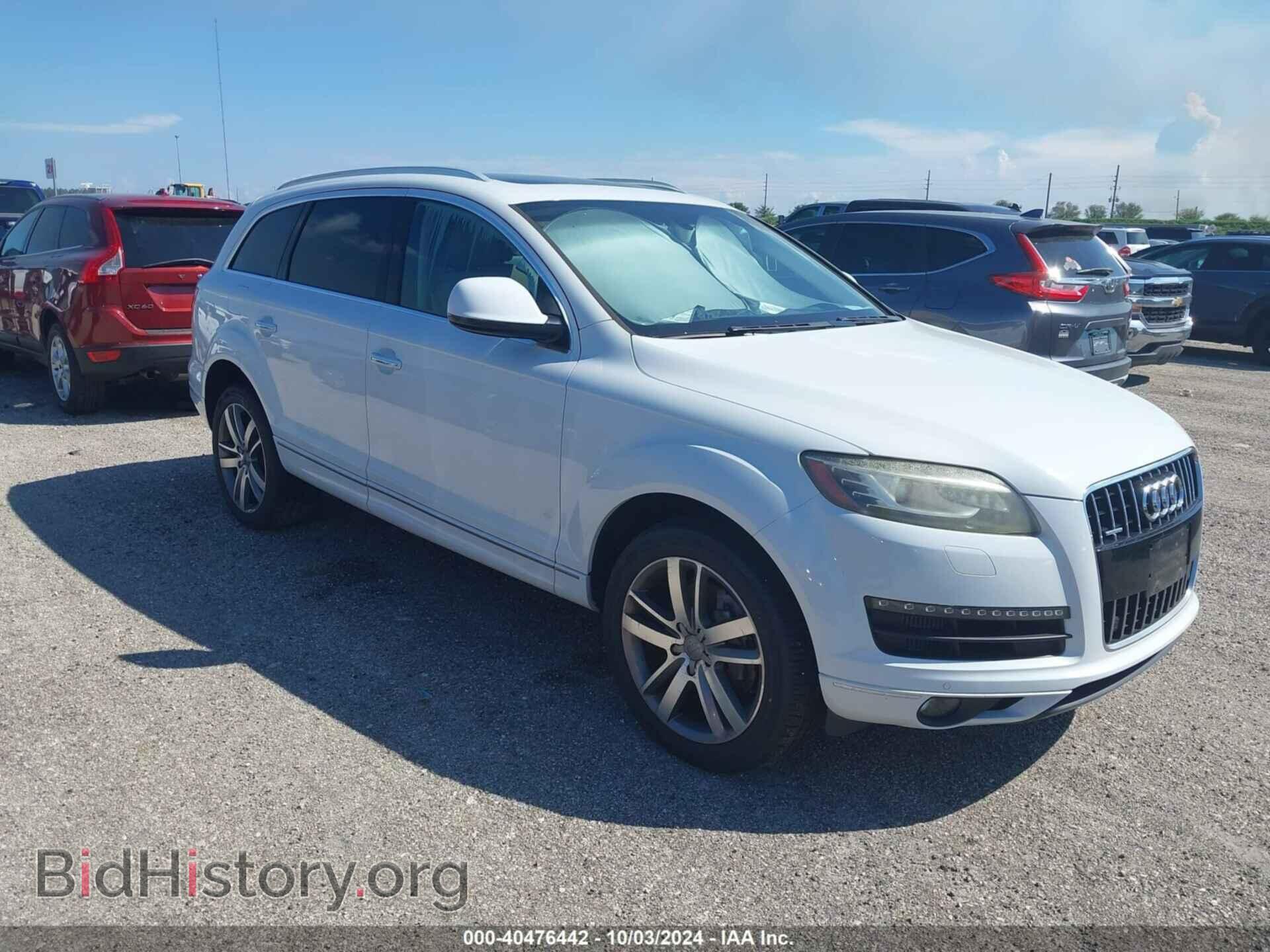 Photo WA1VMAFEXCD007631 - AUDI Q7 2012