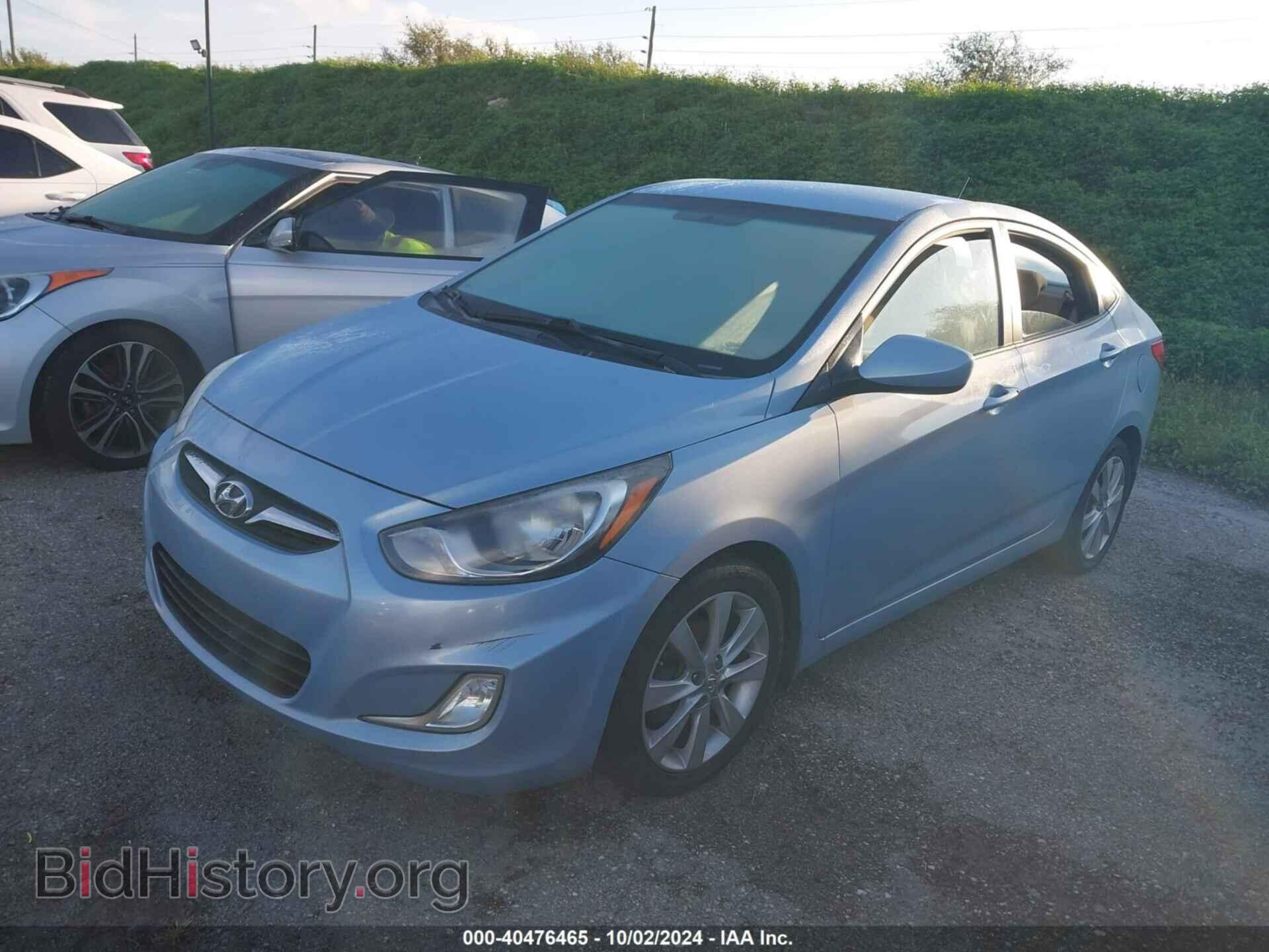 2012 HYUNDAI ACCENT - VIN: KMHCU4AE1CU123205 - Фото 2