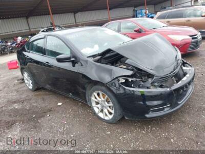 2014 Dodge DART SXT, black — VIN 1C3CDFBB6ED745455, IAAI
