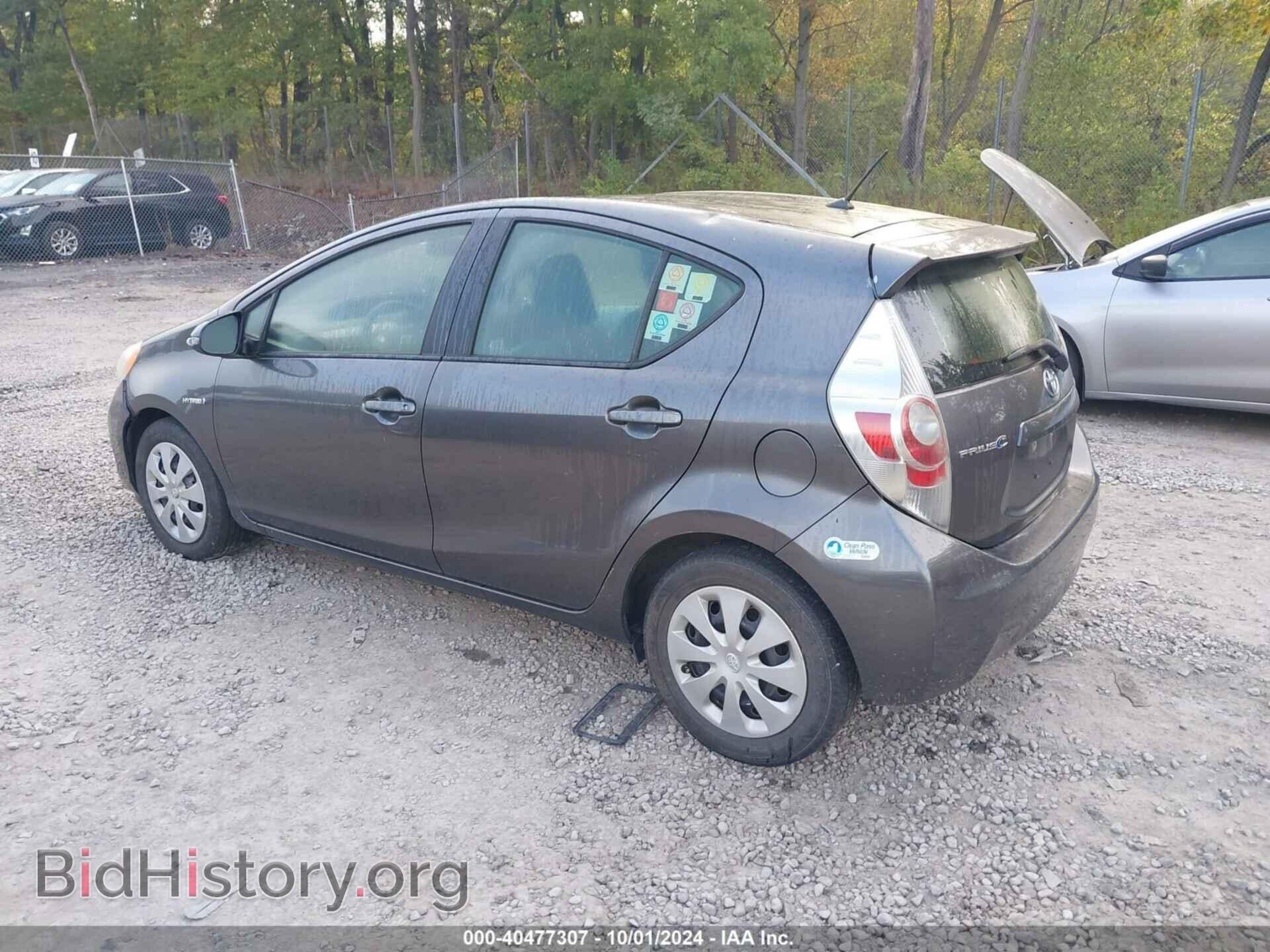 2013 TOYOTA PRIUS C - VIN: JTDKDTB32D1545591 - Фото 3