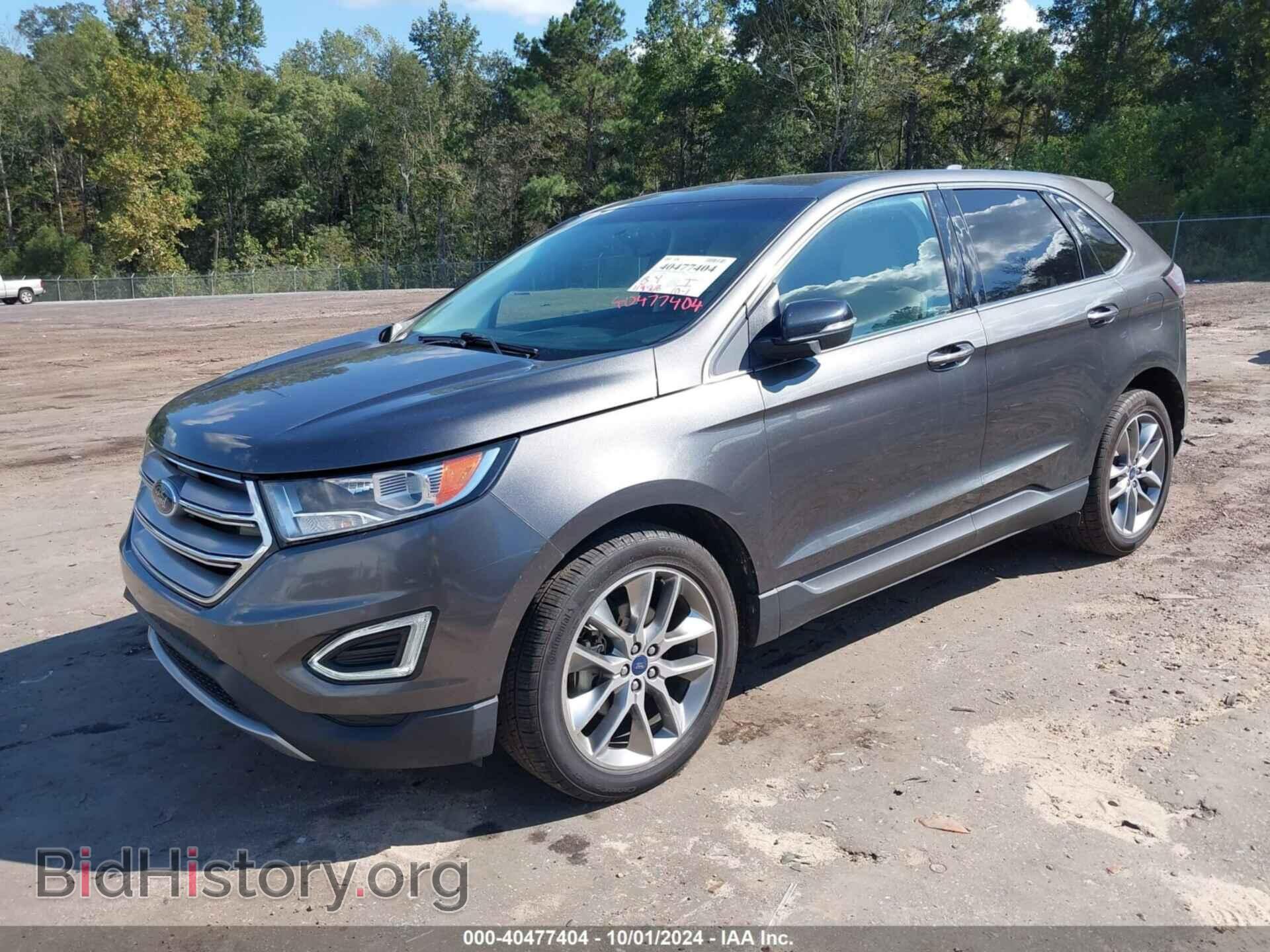 2015 FORD EDGE - VIN: 2FMTK3K9XFBB41083 - Фото 2