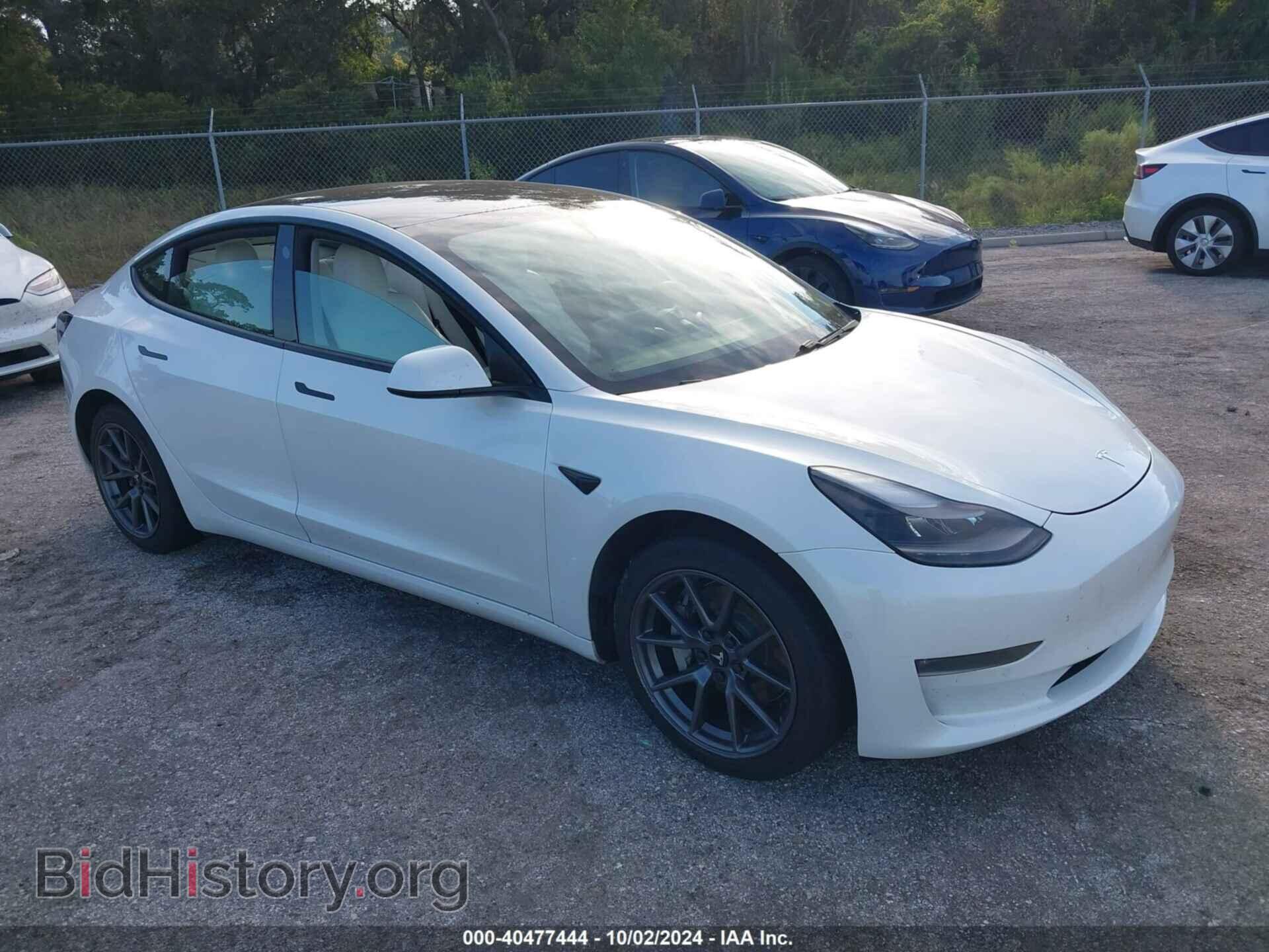Фотография 5YJ3E1EB3MF925099 - TESLA MODEL 3 2021