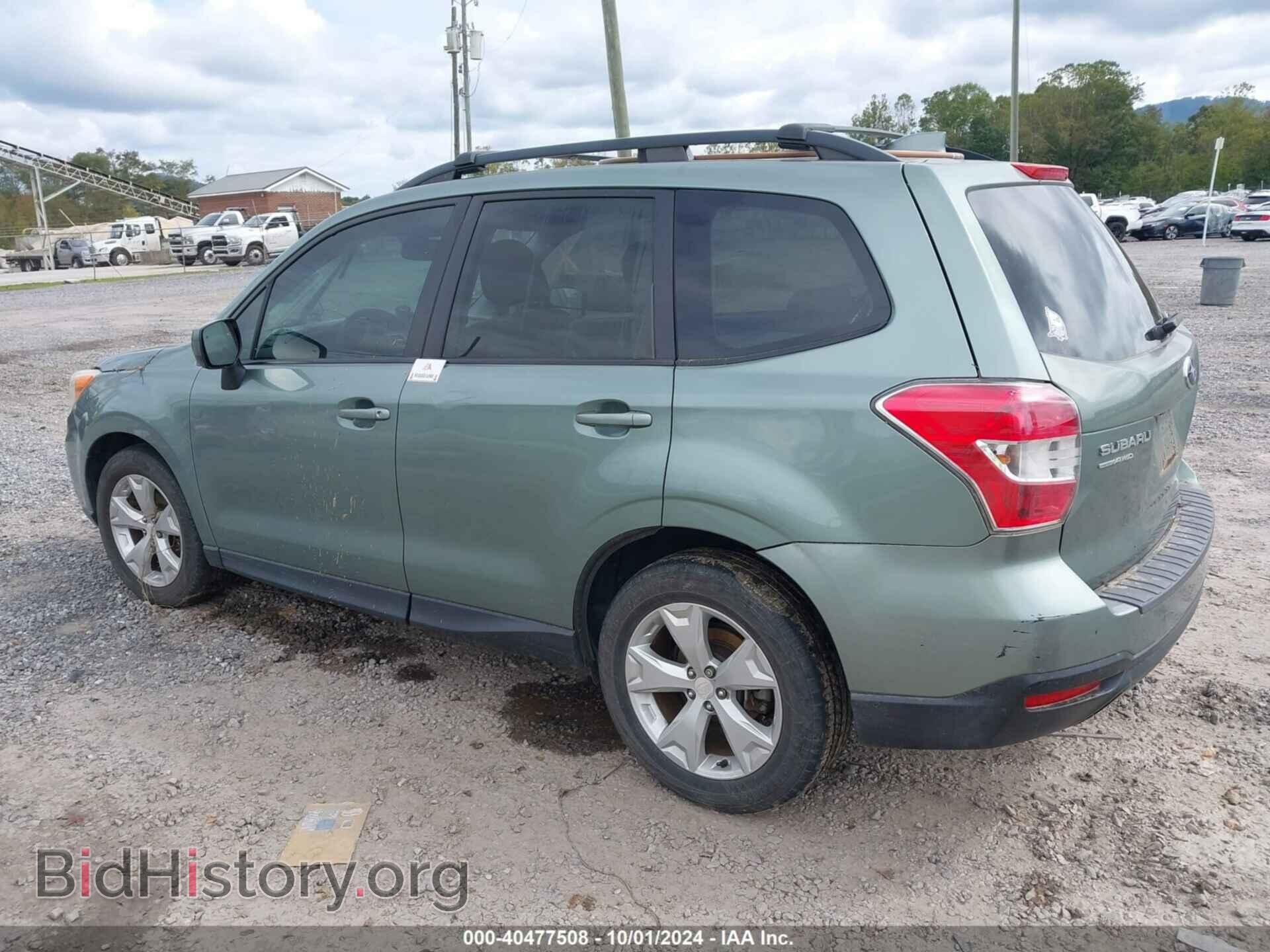 2016 SUBARU FORESTER - VIN: JF2SJAFC8GH565963 - Фото 3