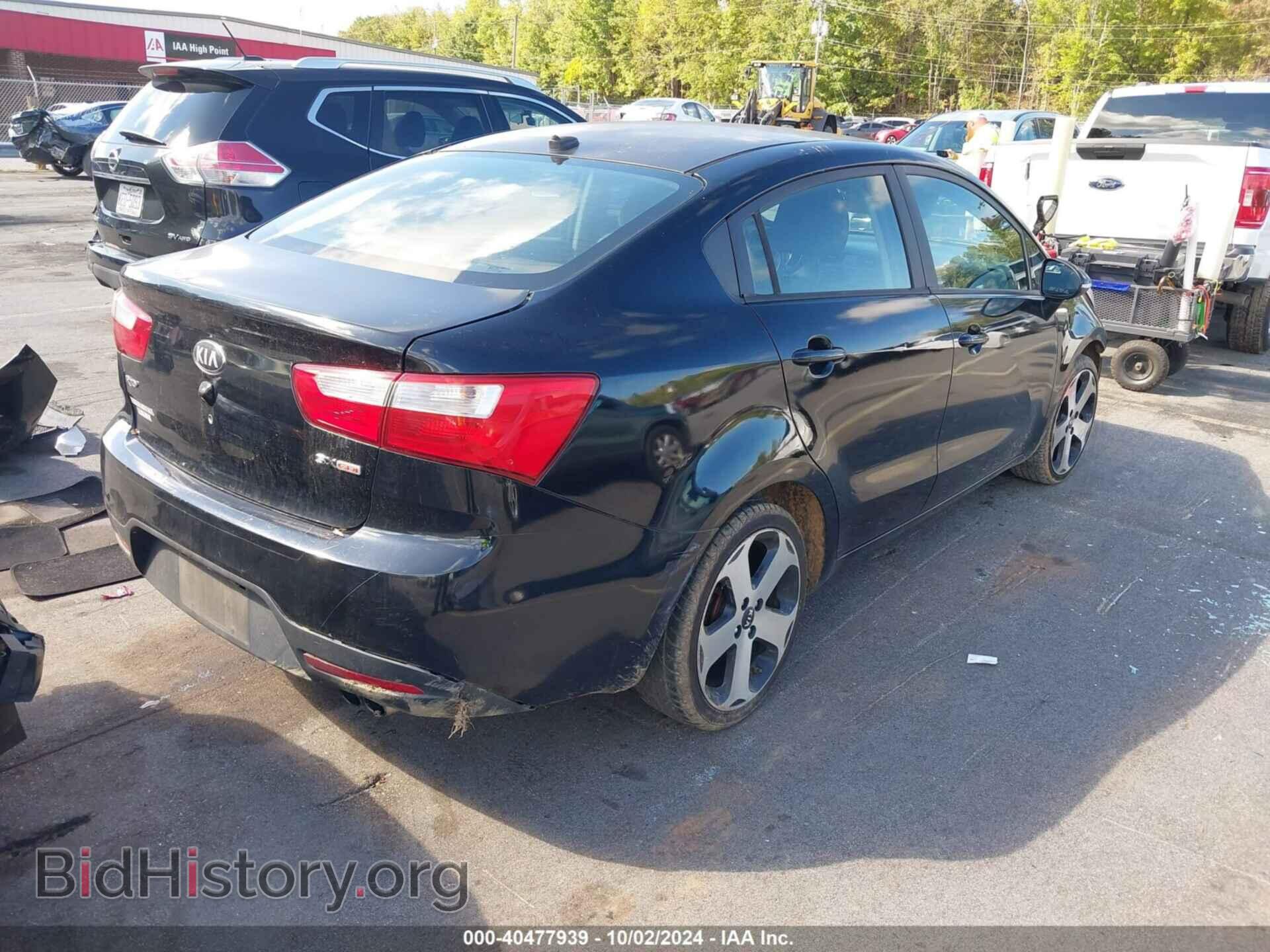 2013 KIA RIO - VIN: KNADN4A36D6187943 - Фото 4