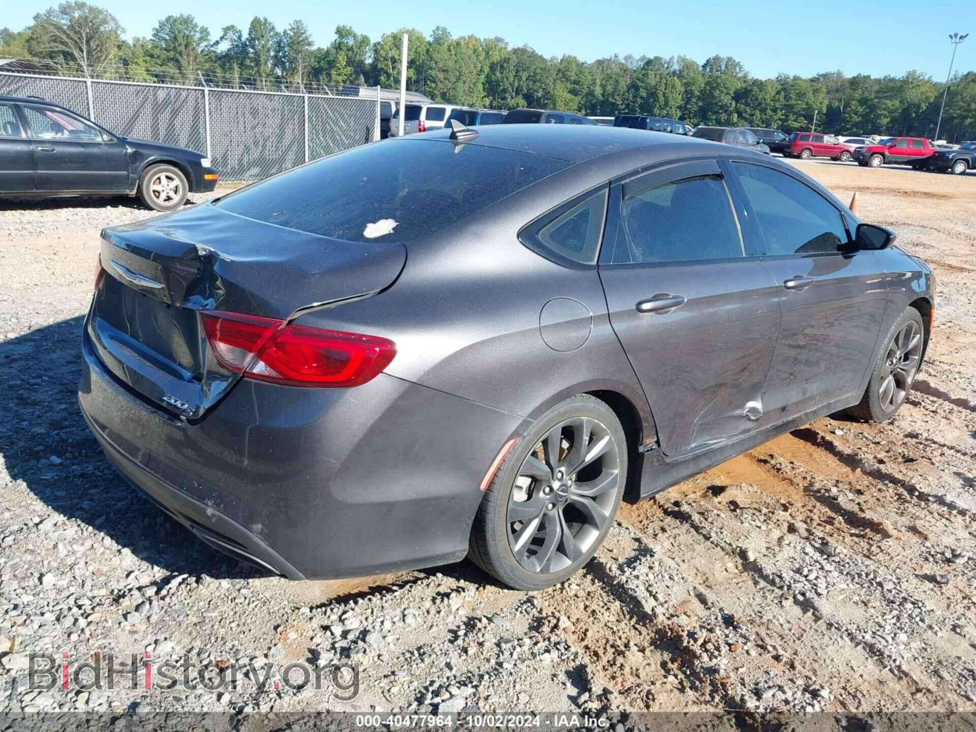 2015 CHRYSLER 200 - VIN: 1C3CCCBB3FN564794 - Photo 4