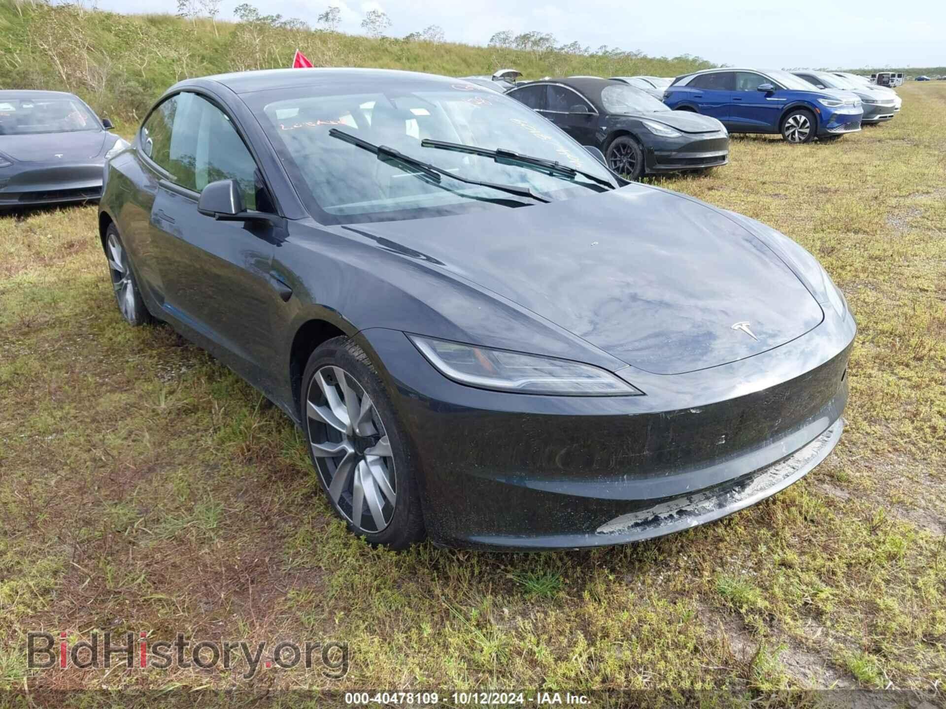 Photo 5YJ3E1EA4RF765975 - TESLA MODEL 3 2024