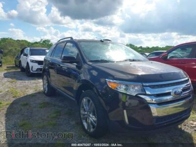 2014 Ford EDGE Limited, коричневый — VIN 2FMDK3KC5EBB35397, IAAI