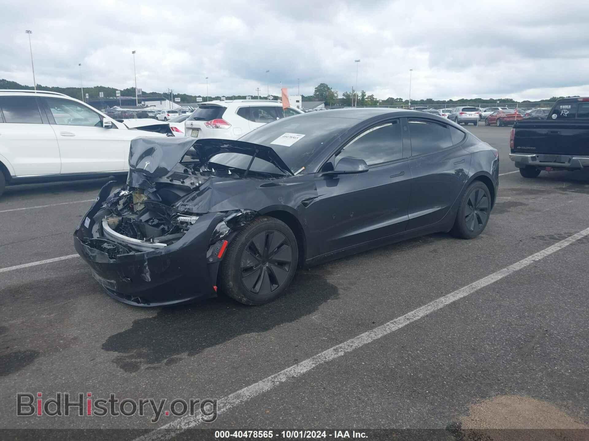 2024 TESLA MODEL 3 - VIN: 5YJ3E1EA4RF717652 - Фото 2