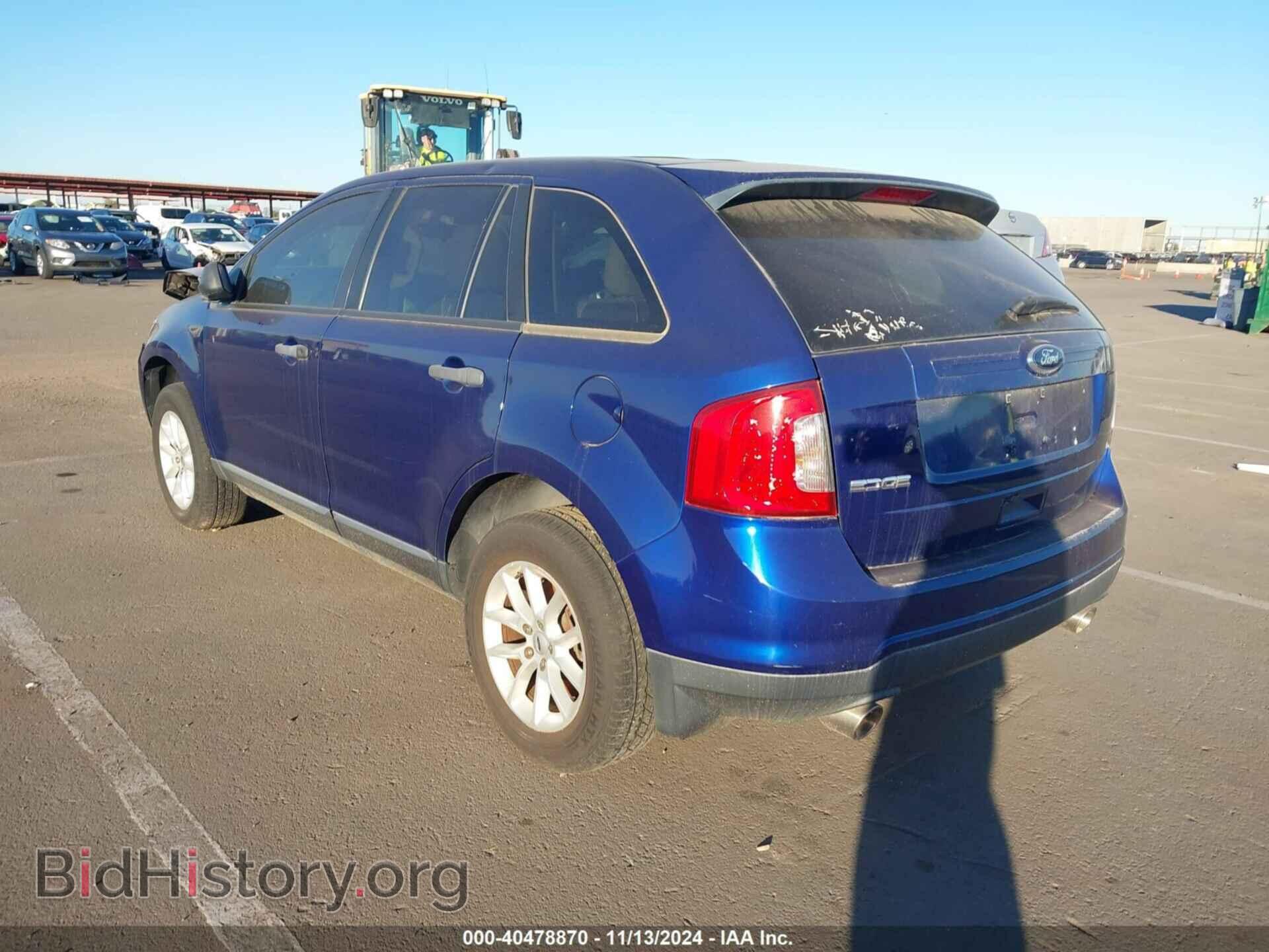 2013 FORD EDGE - VIN: 2FMDK3GC2DBB06611 - Фото 3
