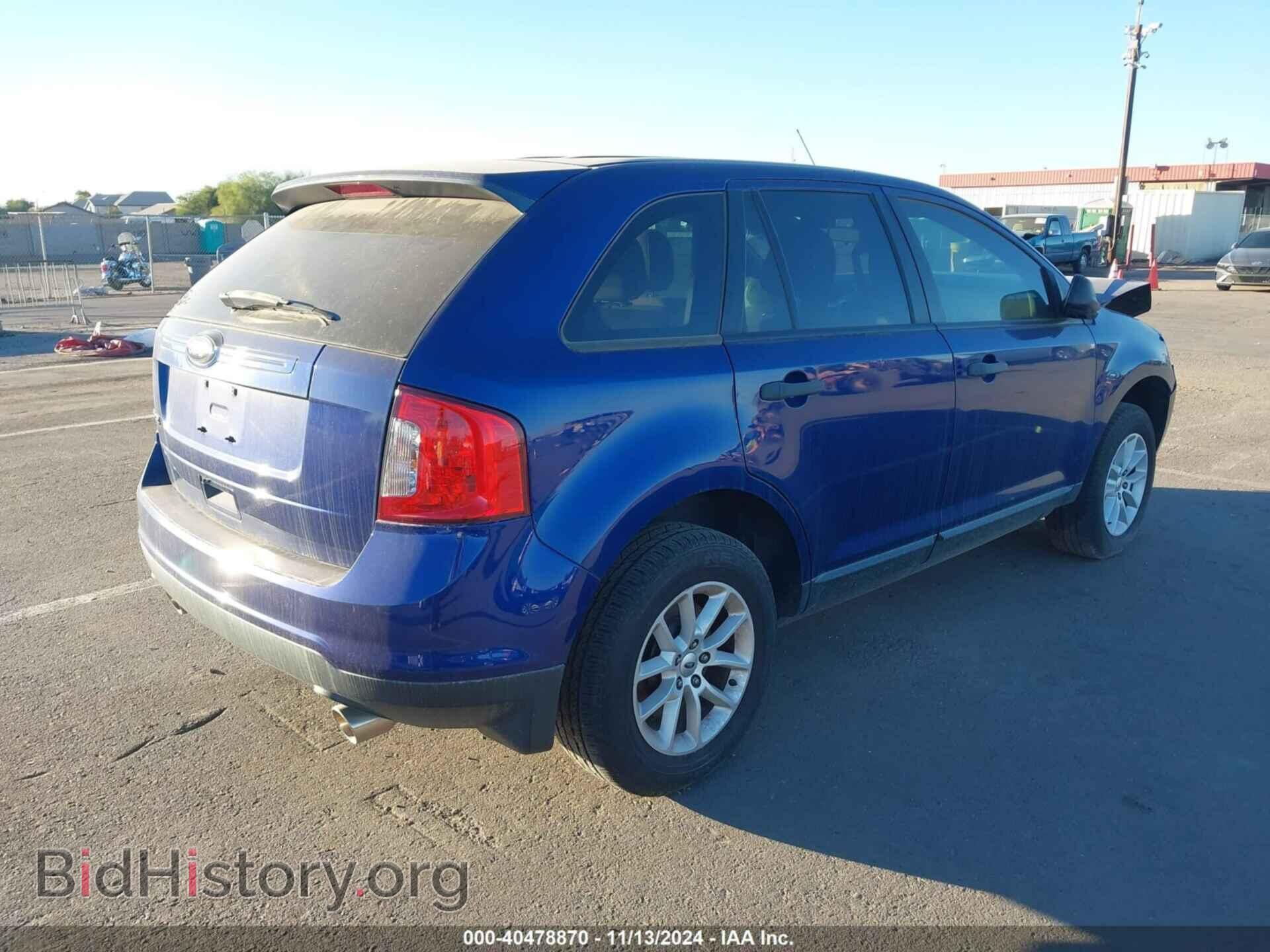 2013 FORD EDGE - VIN: 2FMDK3GC2DBB06611 - Фото 4