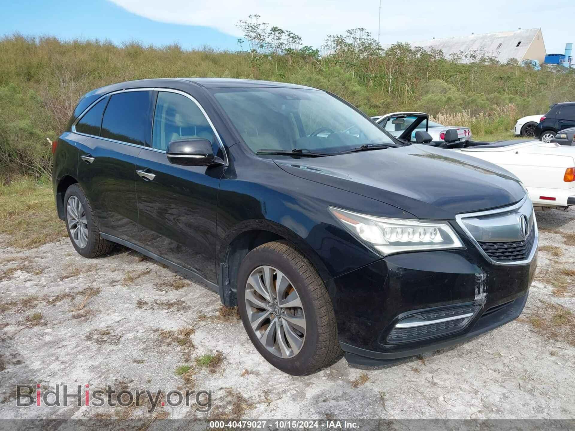 Фотография 5FRYD3H48EB007219 - ACURA MDX 2014