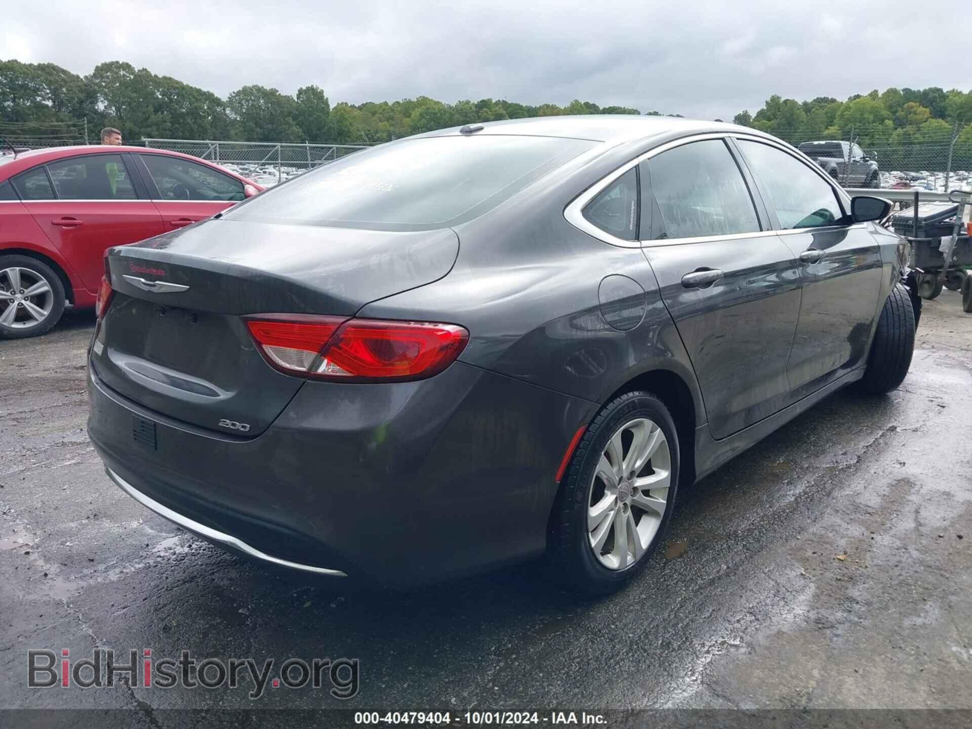 2015 CHRYSLER 200 - VIN: 1C3CCCAB7FN657268 - Фото 4