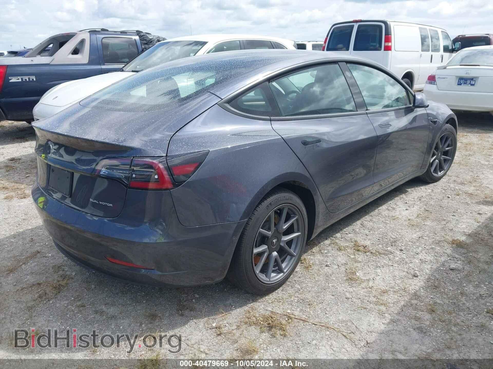2022 TESLA MODEL 3 - VIN: 5YJ3E1EB3NF347703 - Фото 4