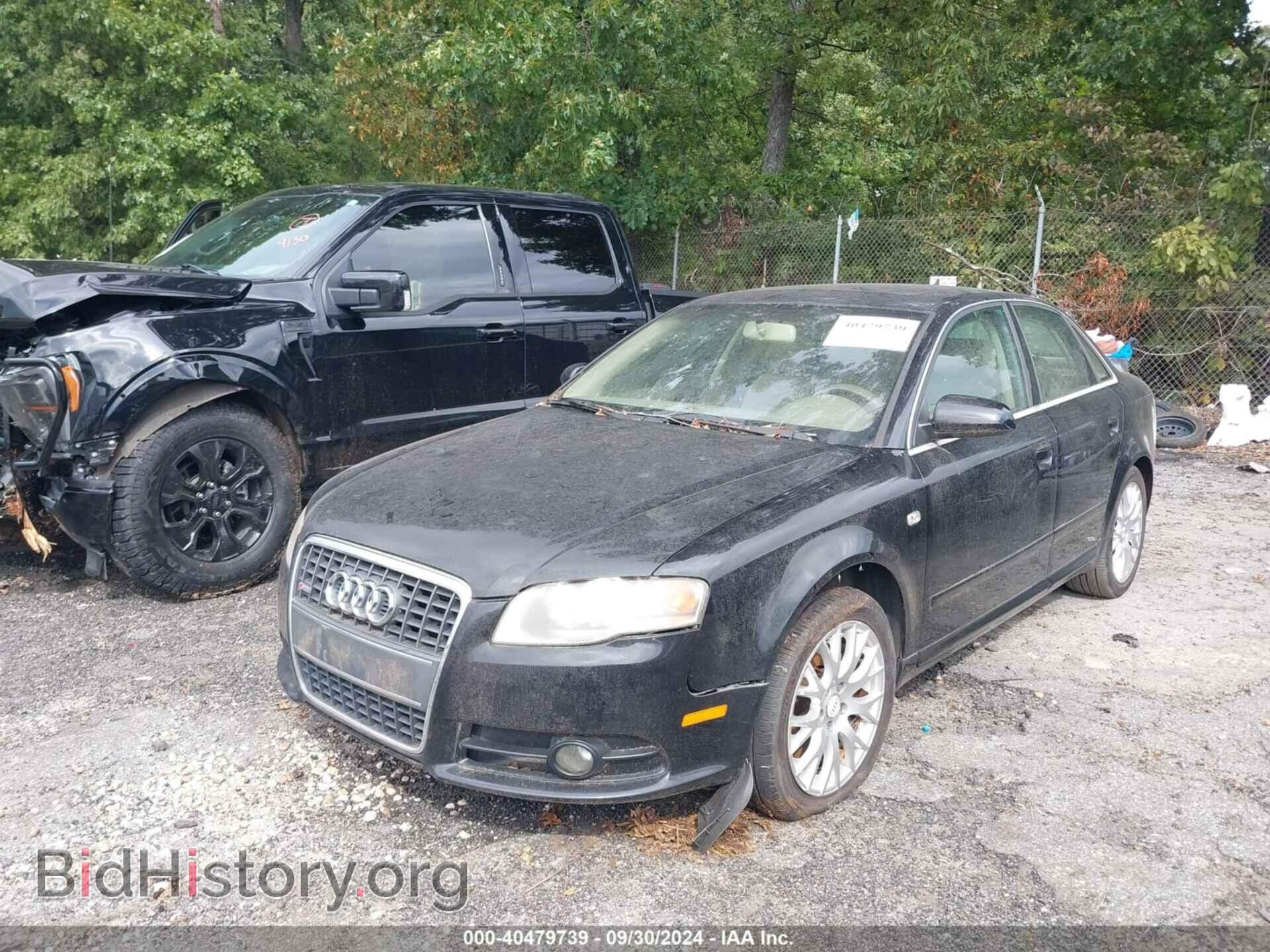 2008 AUDI A4 - VIN: WAUAF78E78A139542 - Фото 2