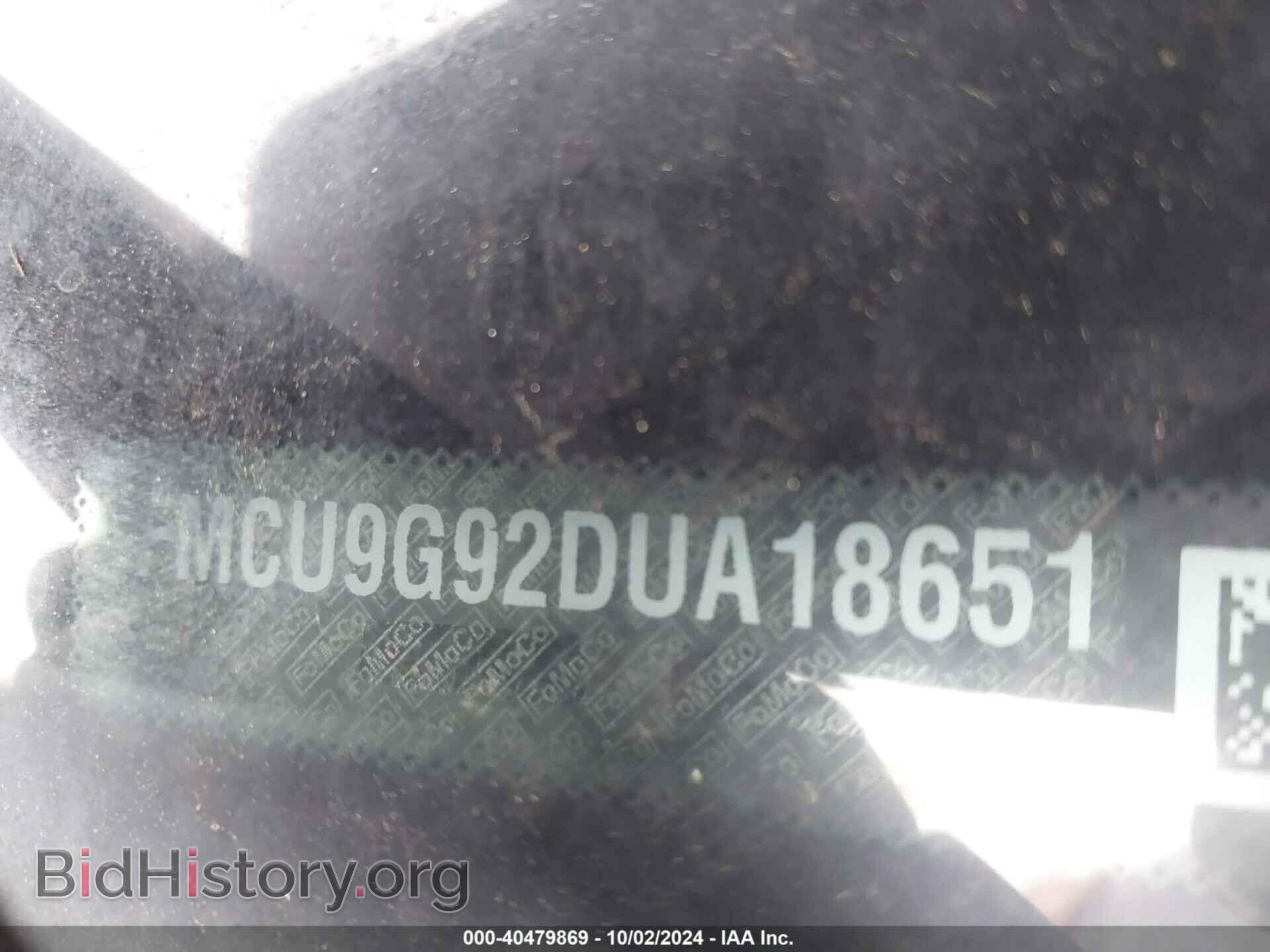 2013 FORD ESCAPE - VIN: 1FMCU9G92DUA18651 - Фото 9