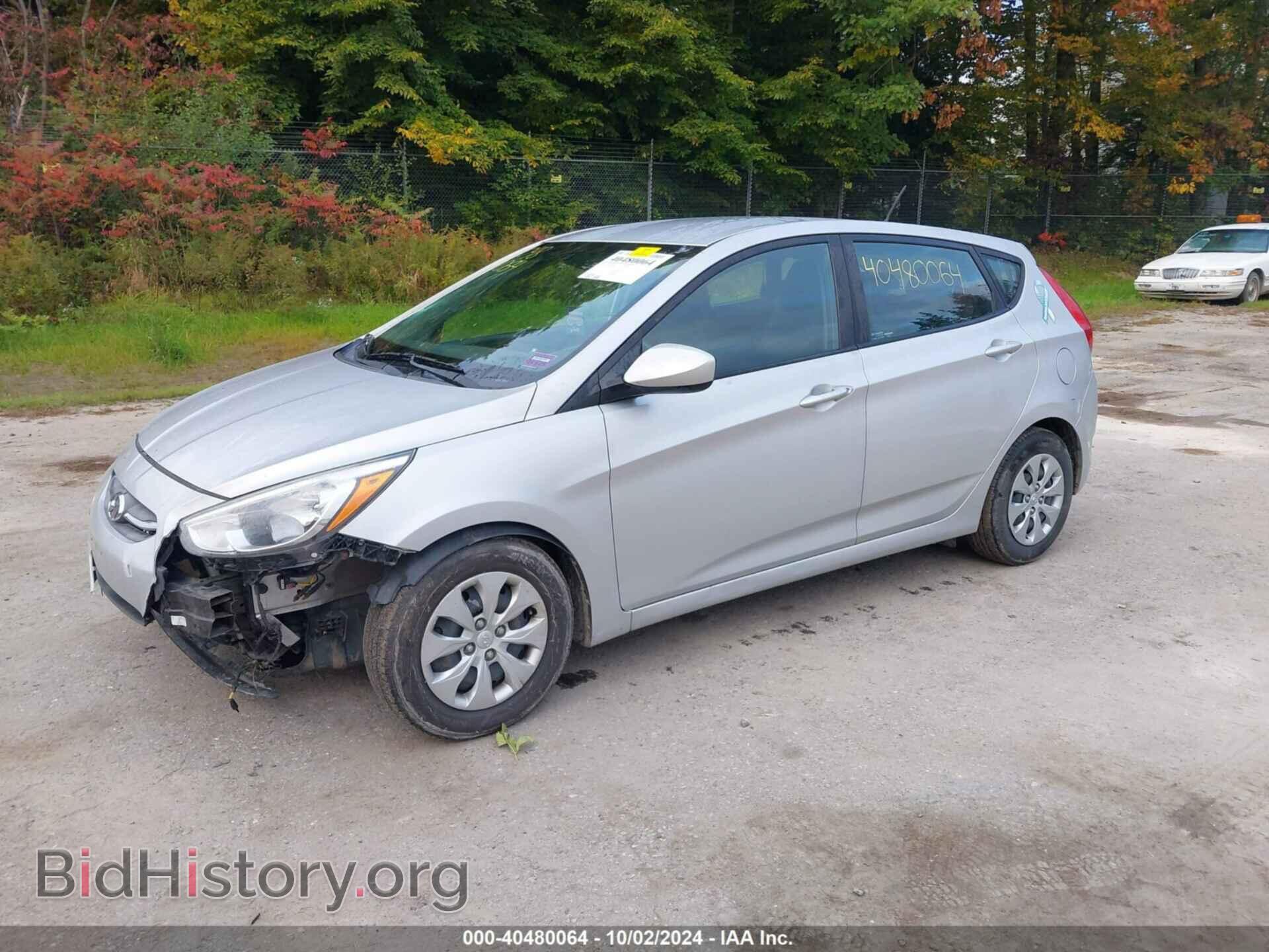 2017 HYUNDAI ACCENT - VIN: KMHCT5AE9HU341151 - Фото 2