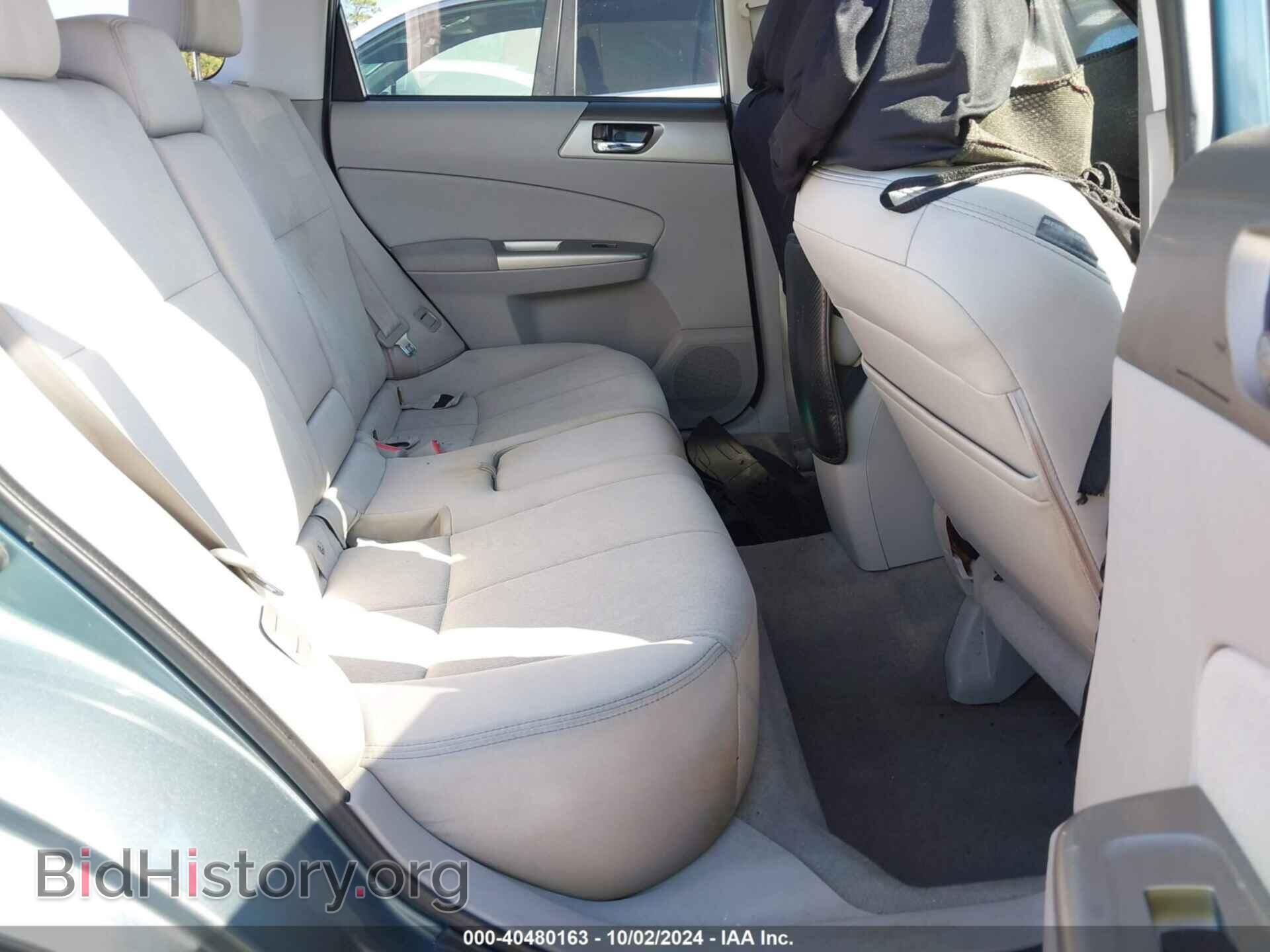 2009 SUBARU FORESTER - VIN: JF2SH65619H770645 - Фото 8