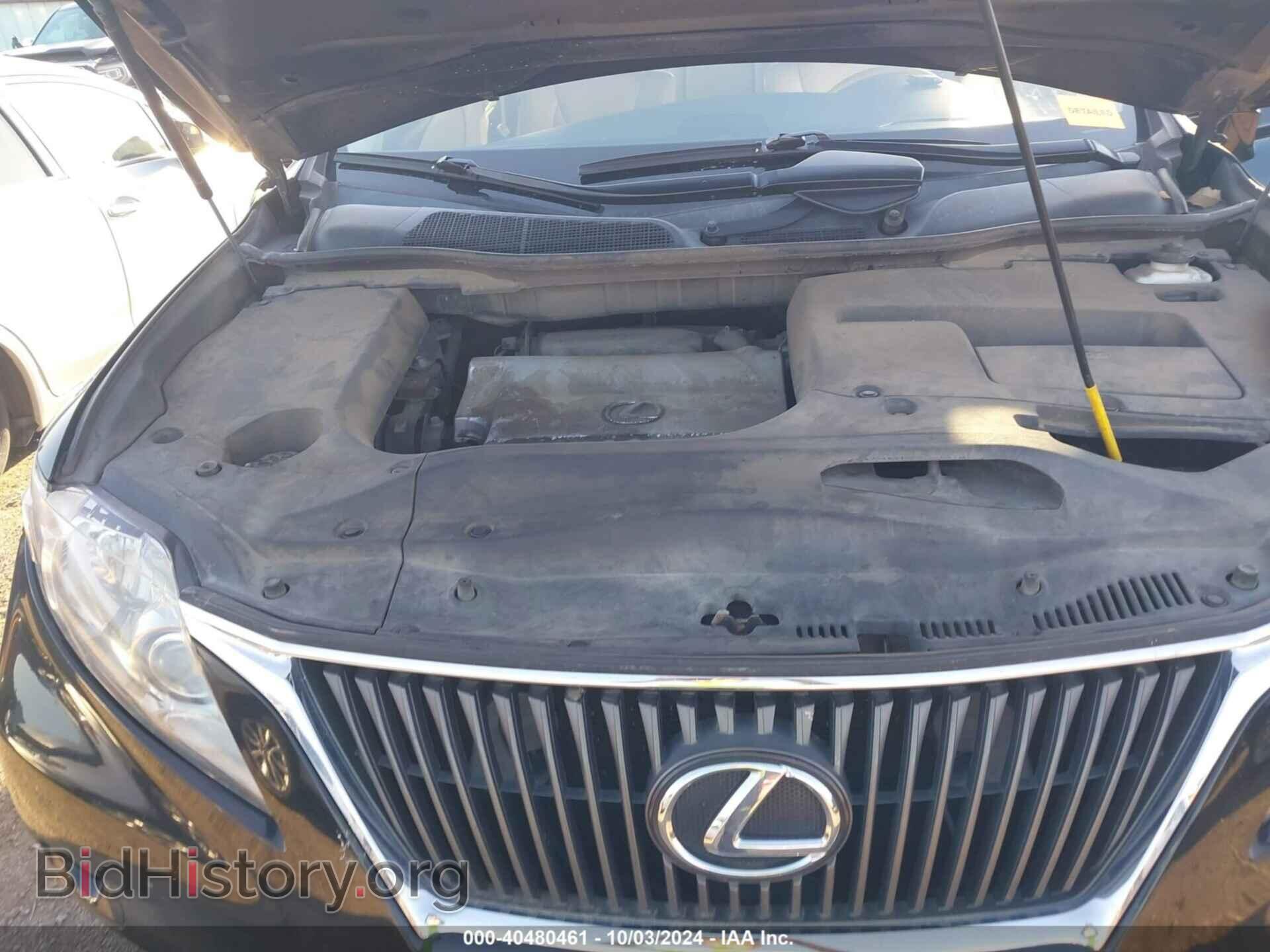 2010 LEXUS RX 350 - VIN: 2T2BK1BA8AC044894 - Фото 10