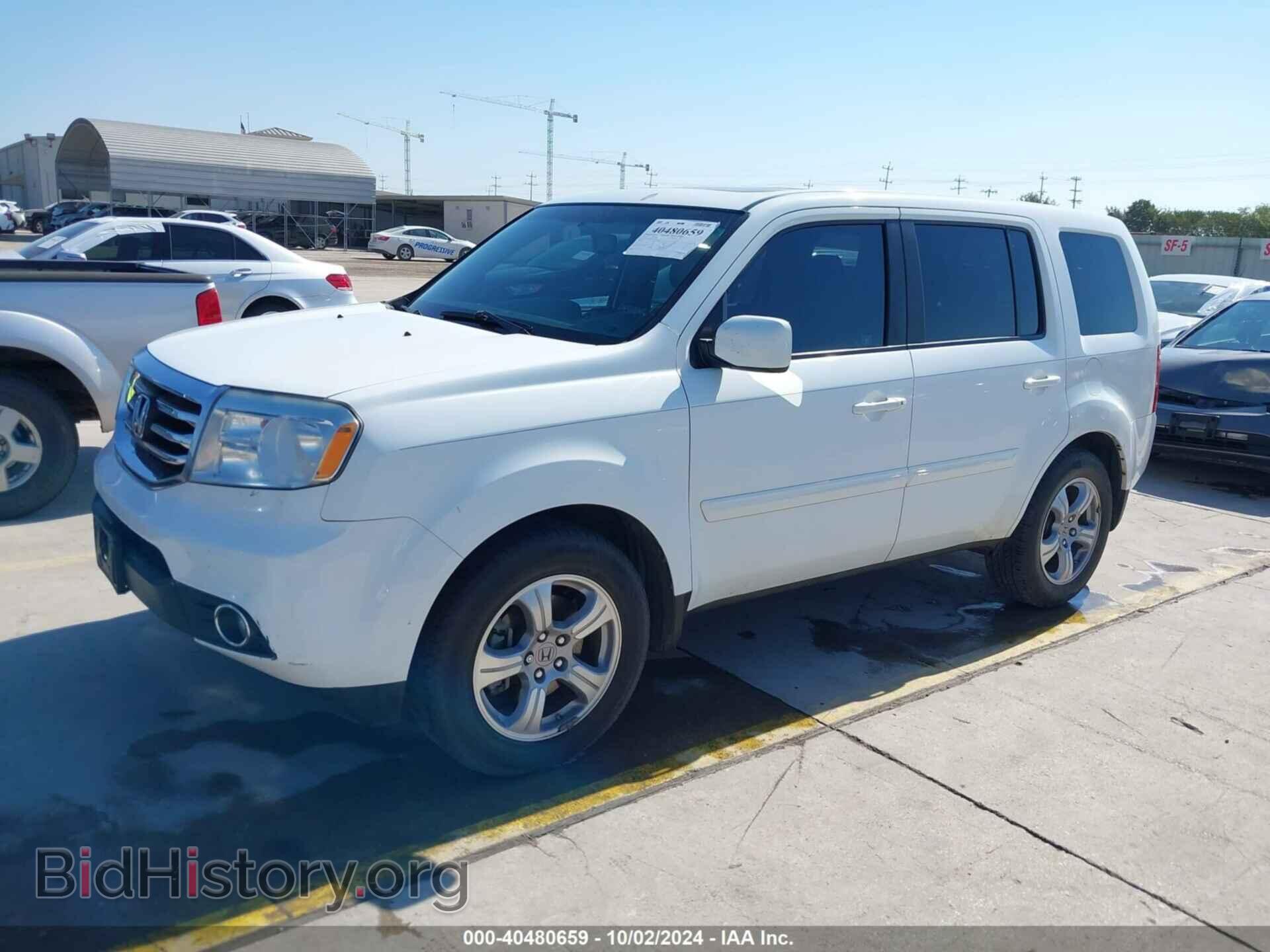 2012 HONDA PILOT - VIN: 5FNYF3H66CB044201 - Фото 2