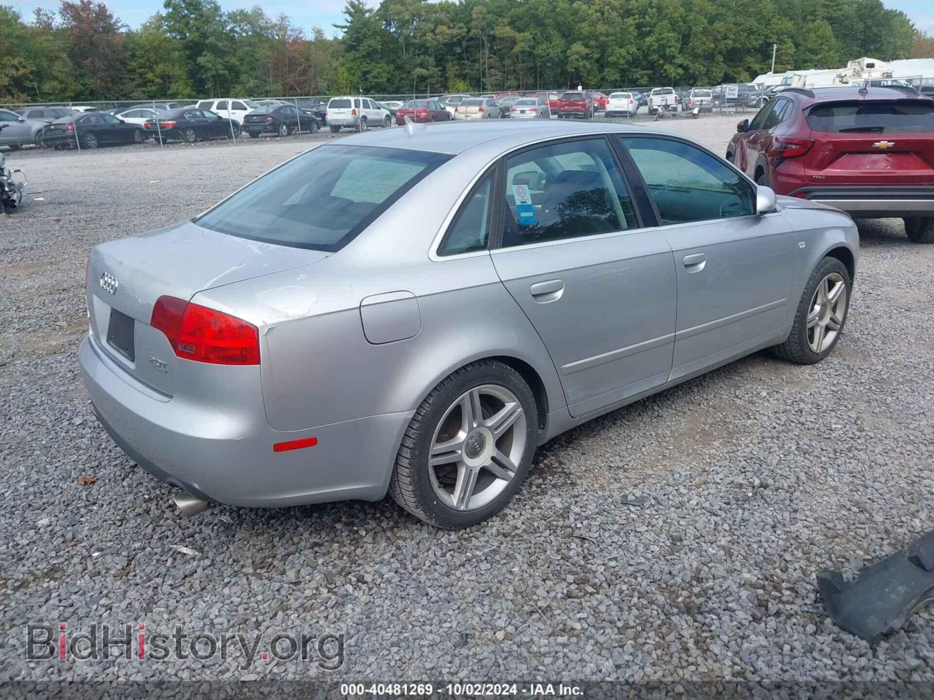 2007 AUDI A4 - VIN: WAUDF78E77A115012 - Фото 4