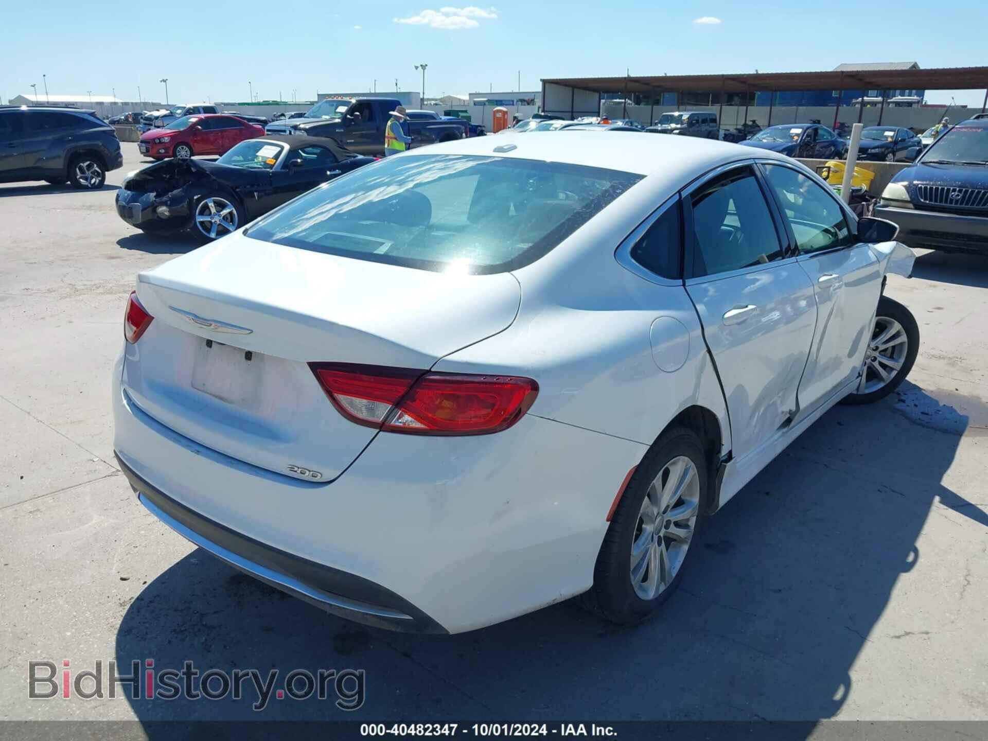 2016 CHRYSLER 200 - VIN: 1C3CCCAB1GN153591 - Фото 4