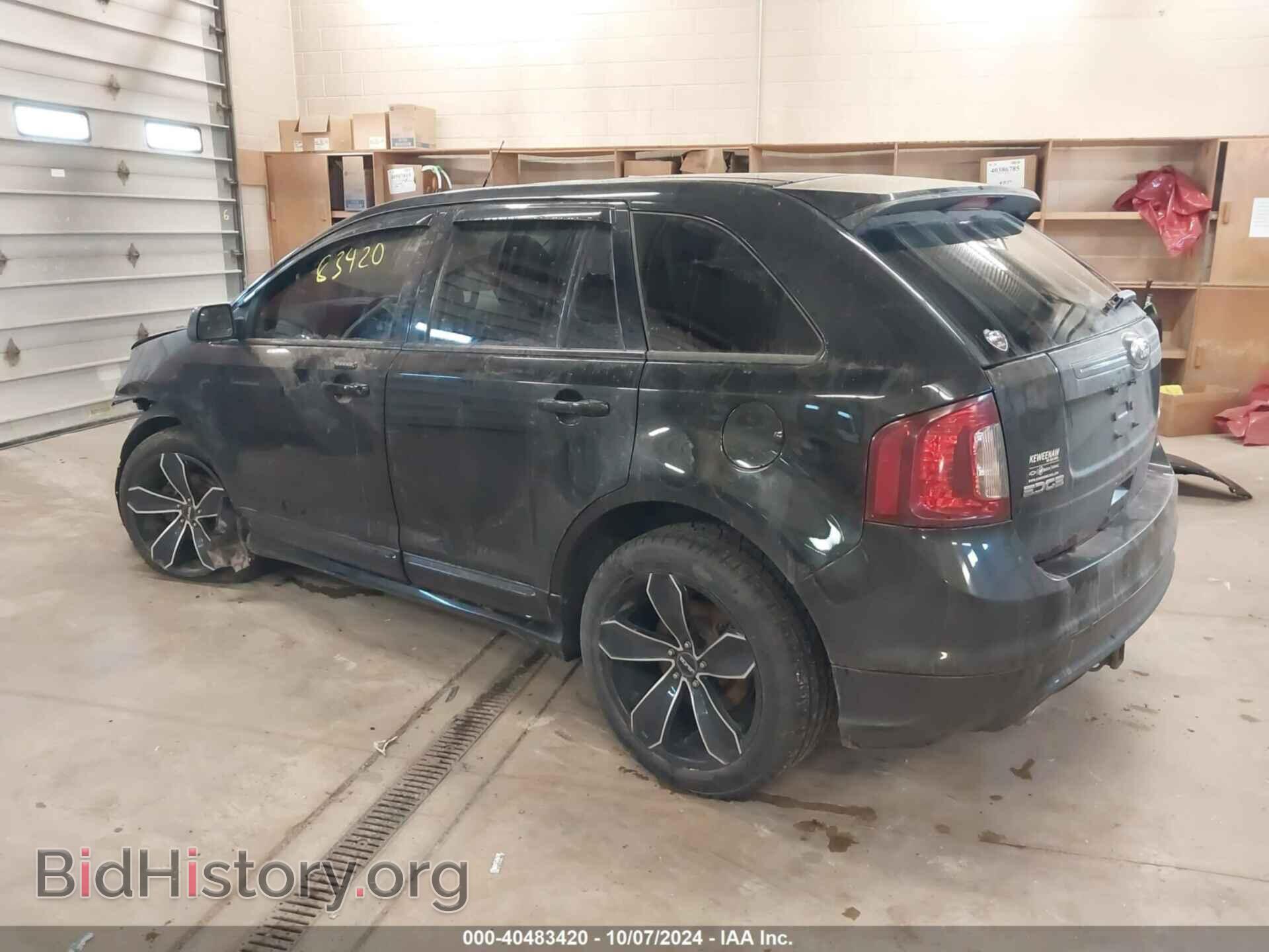 2013 FORD EDGE - VIN: 2FMDK4AK9DBC55720 - Фото 3
