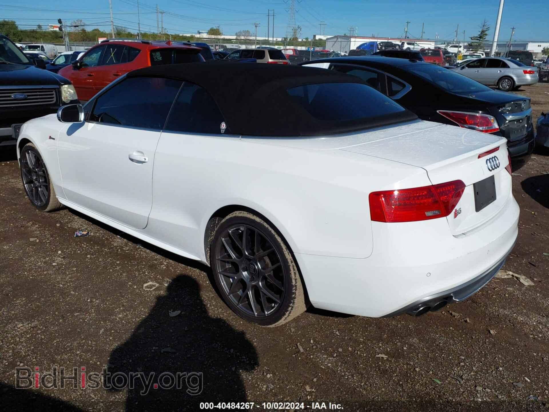 2014 AUDI S5 - VIN: WAUCGAFH4EN003373 - Photo 3