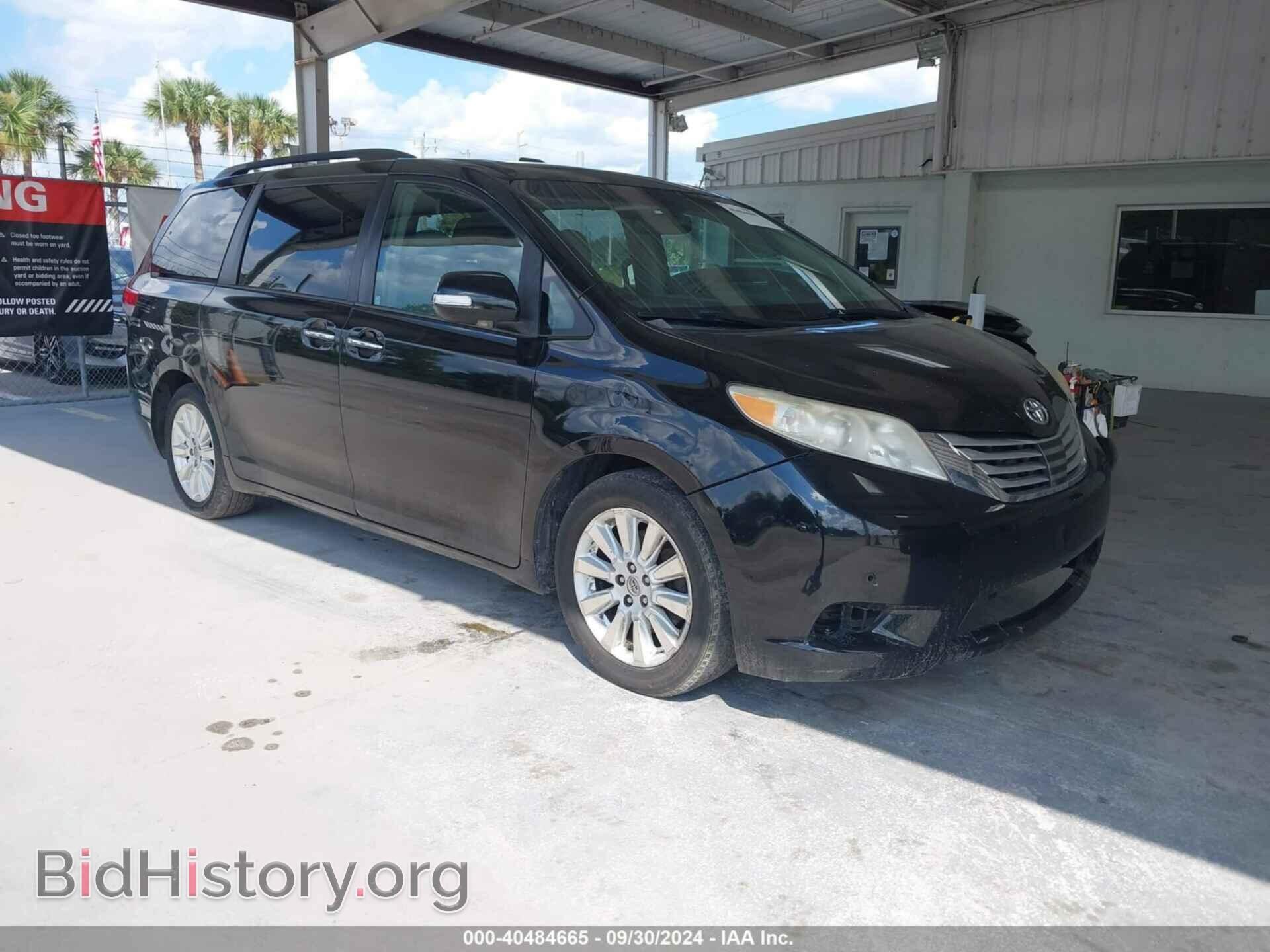 Photo 5TDYK3DC8DS376516 - TOYOTA SIENNA 2013